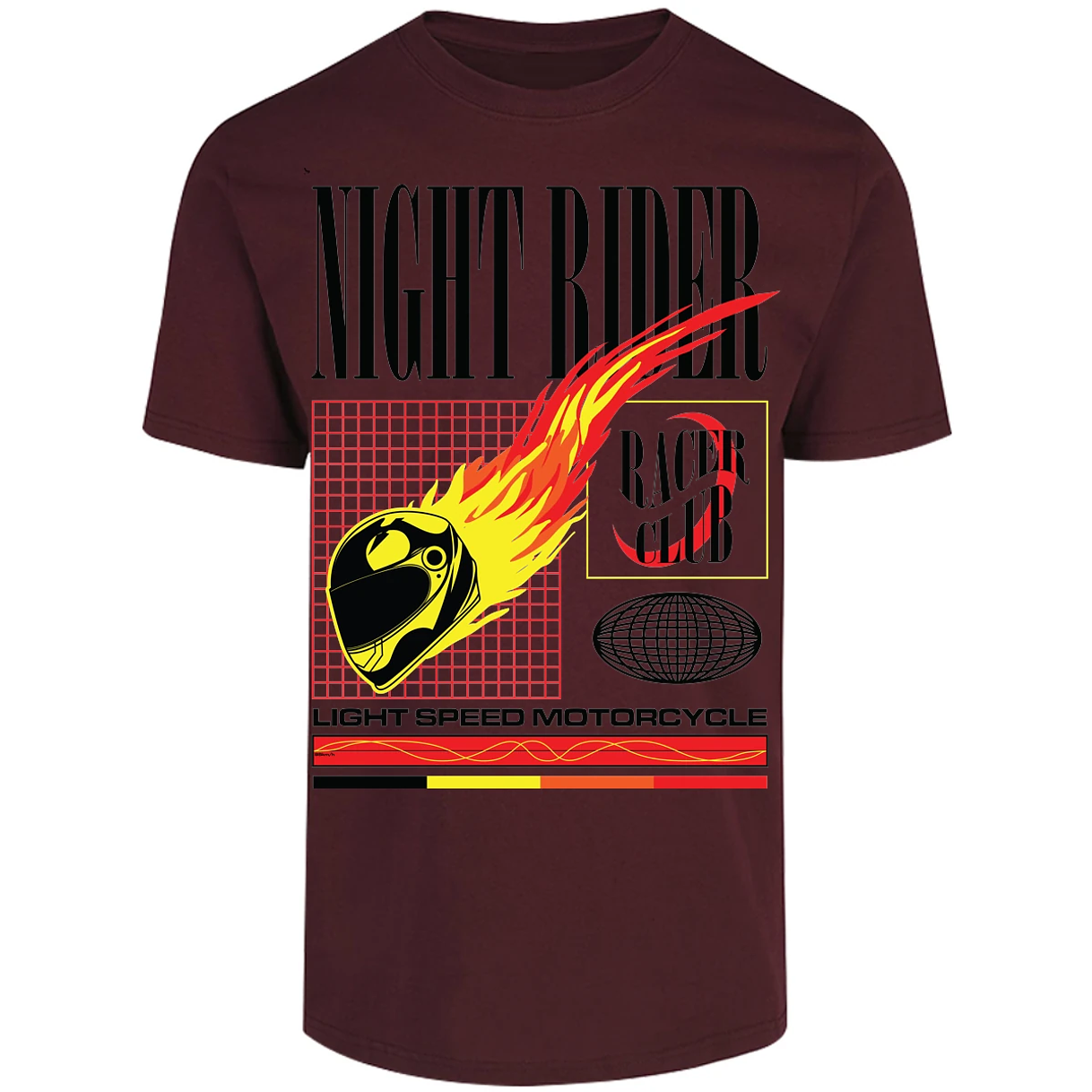 Playera Urbano Style Night Rider 2 para Adulto 7