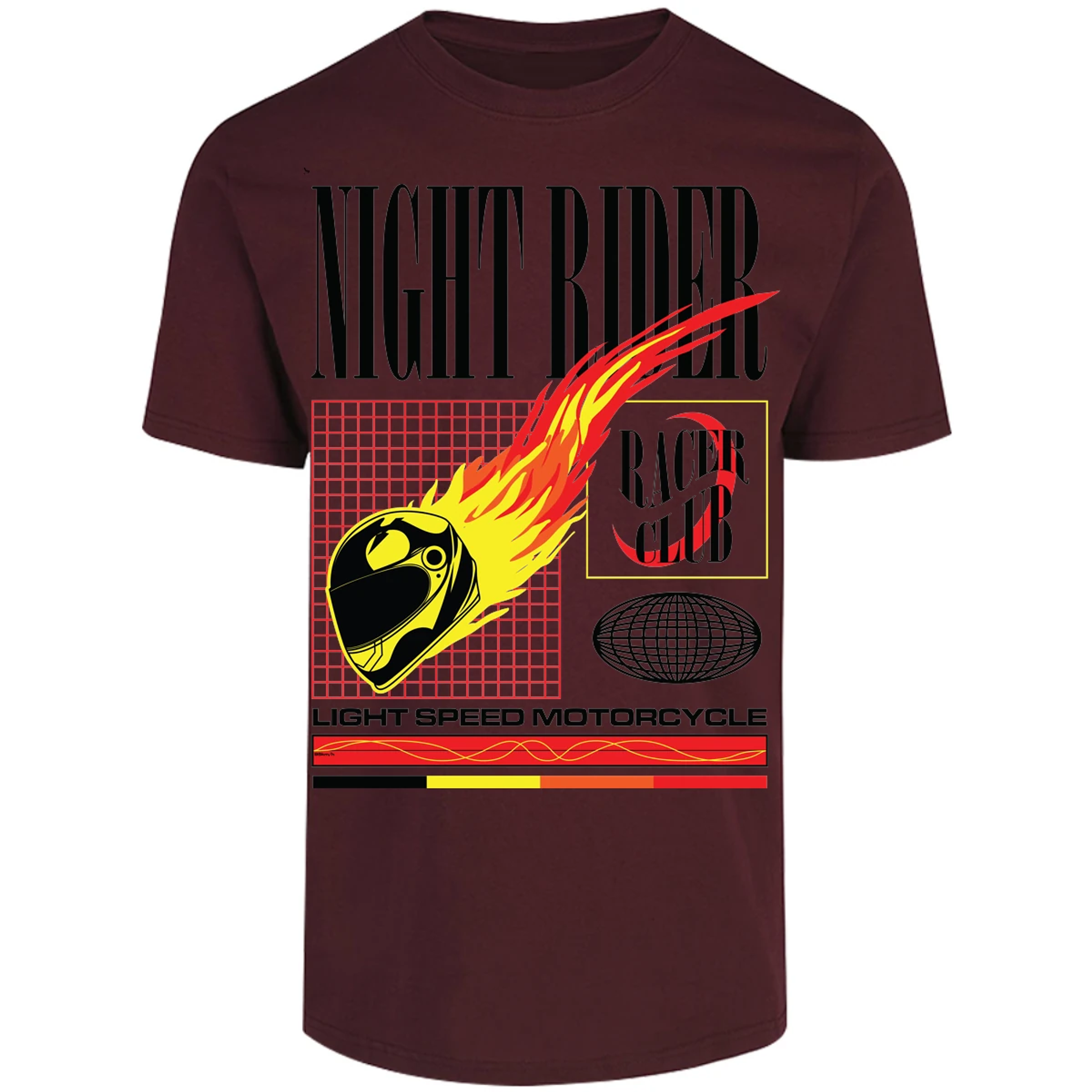 Playera Urbano Style Night Rider 2 para Adulto 7
