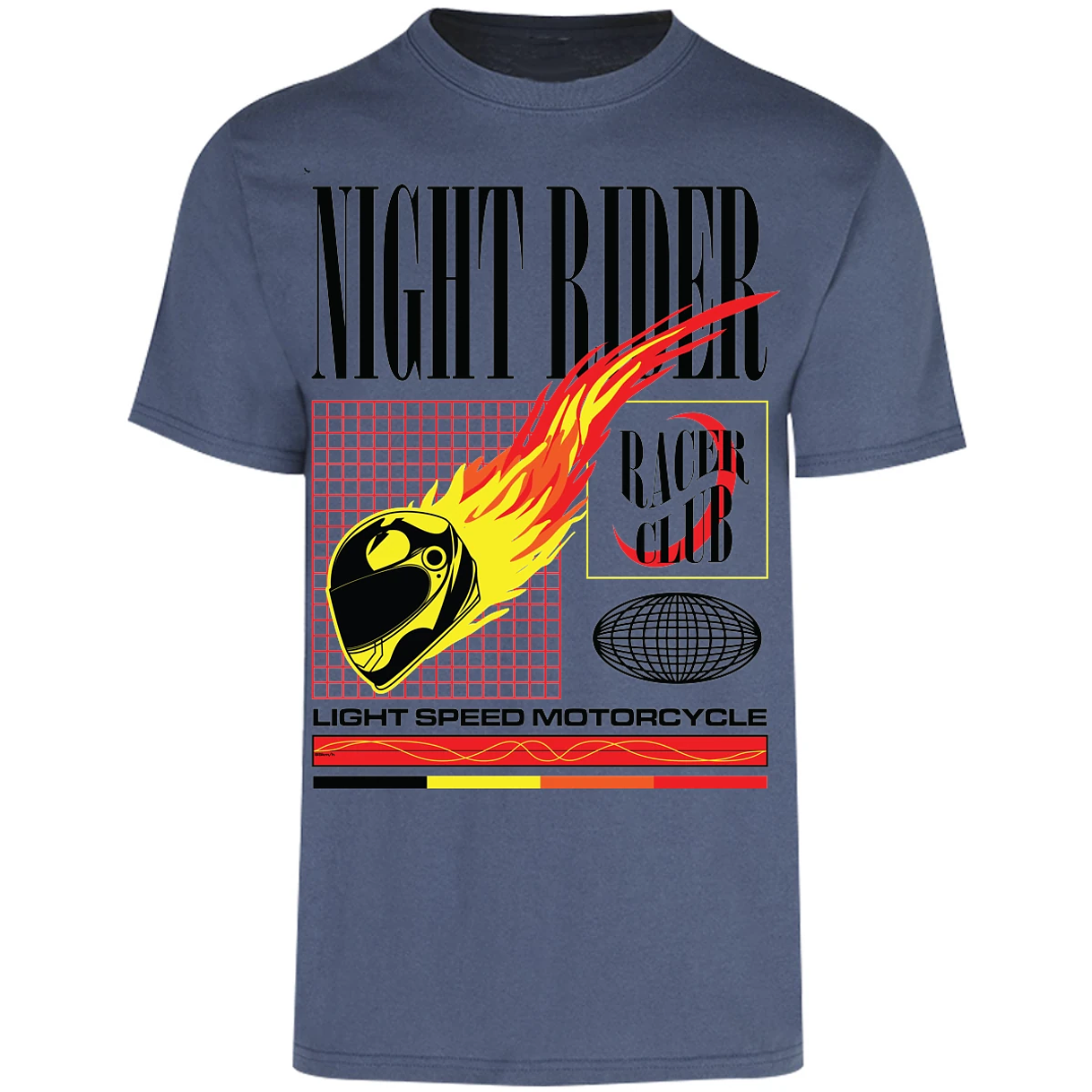 Playera Urbano Style Night Rider 2 para Adulto 8