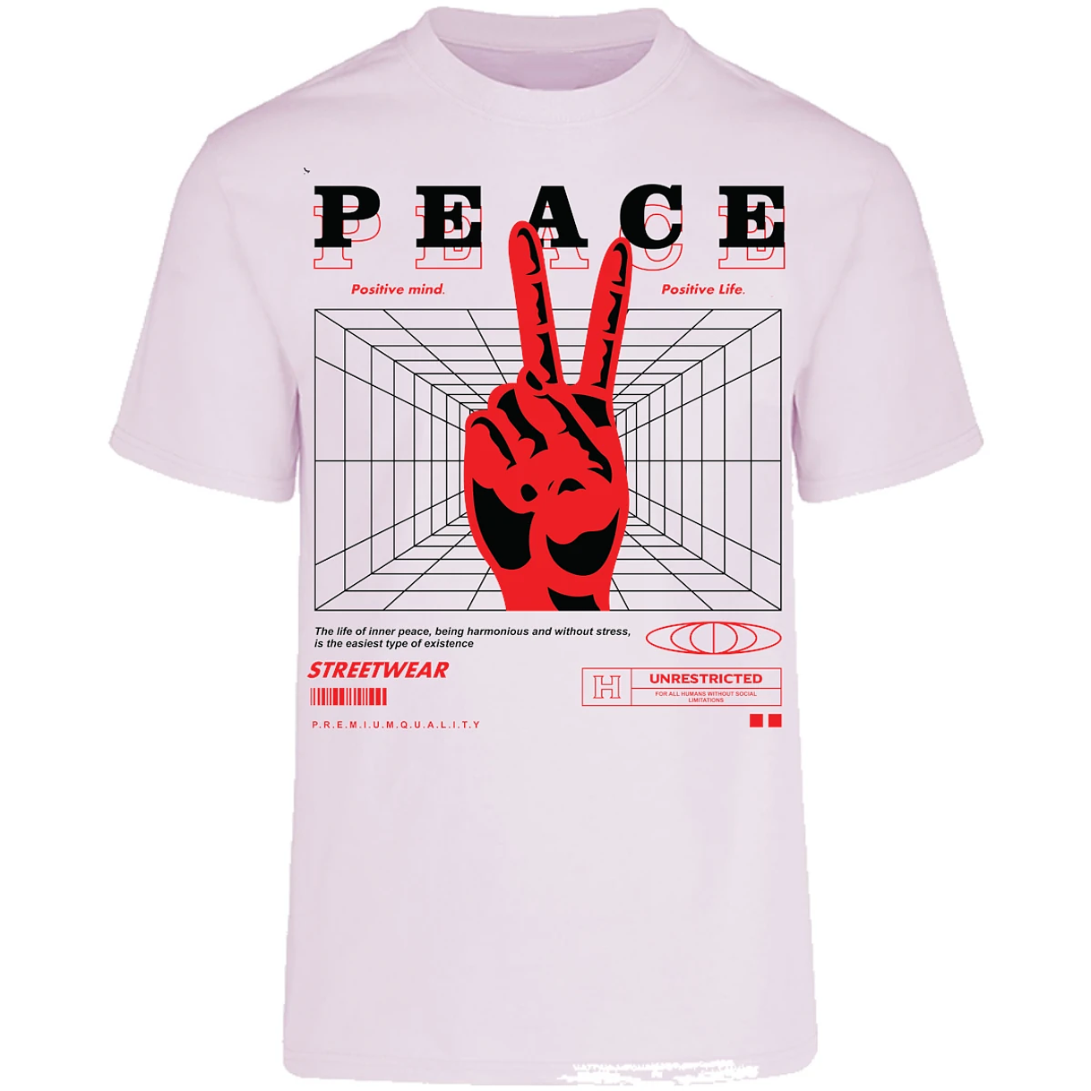 Playera Urbano Style Peace 404 para Adulto 3