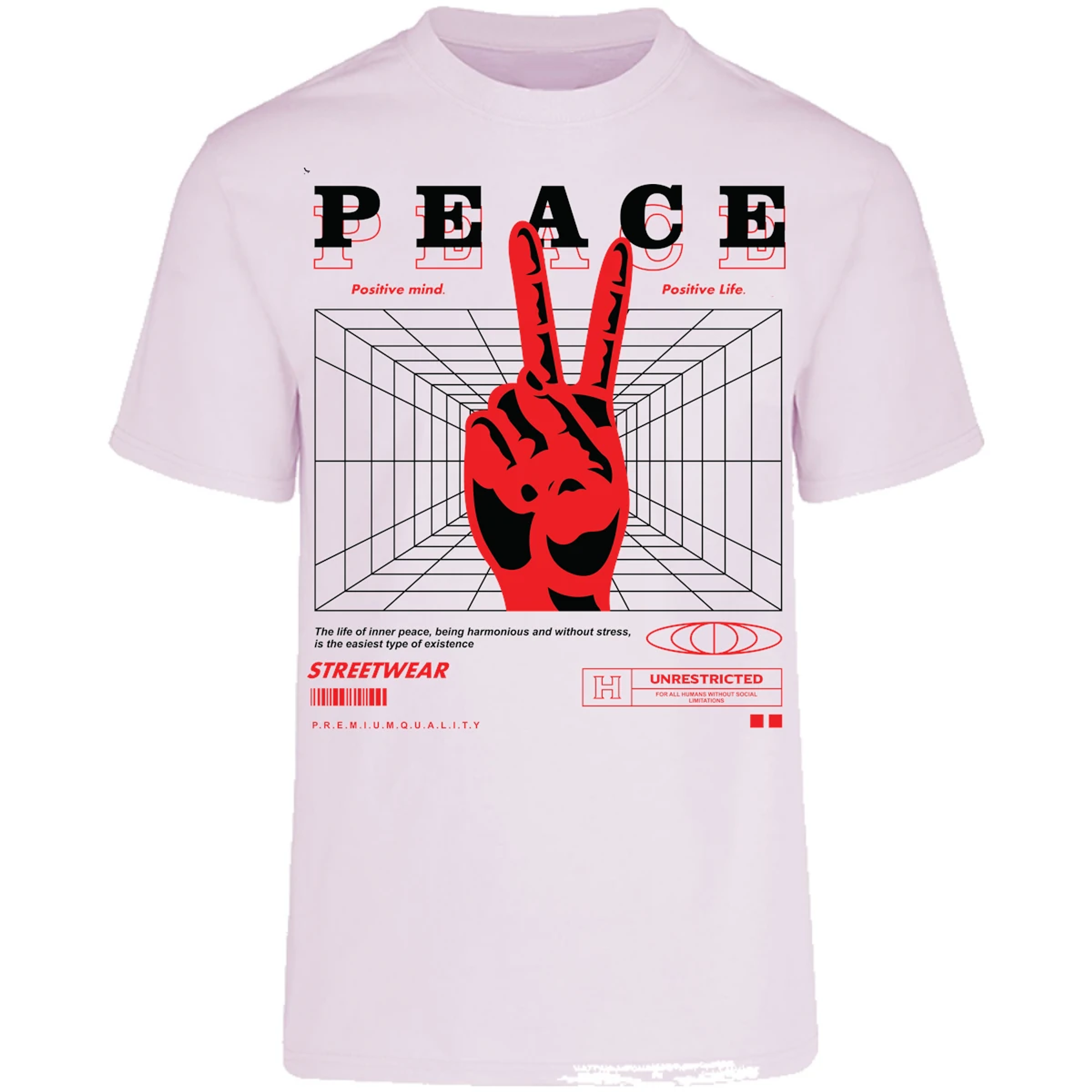 Playera Urbano Style Peace 404 para Adulto 3