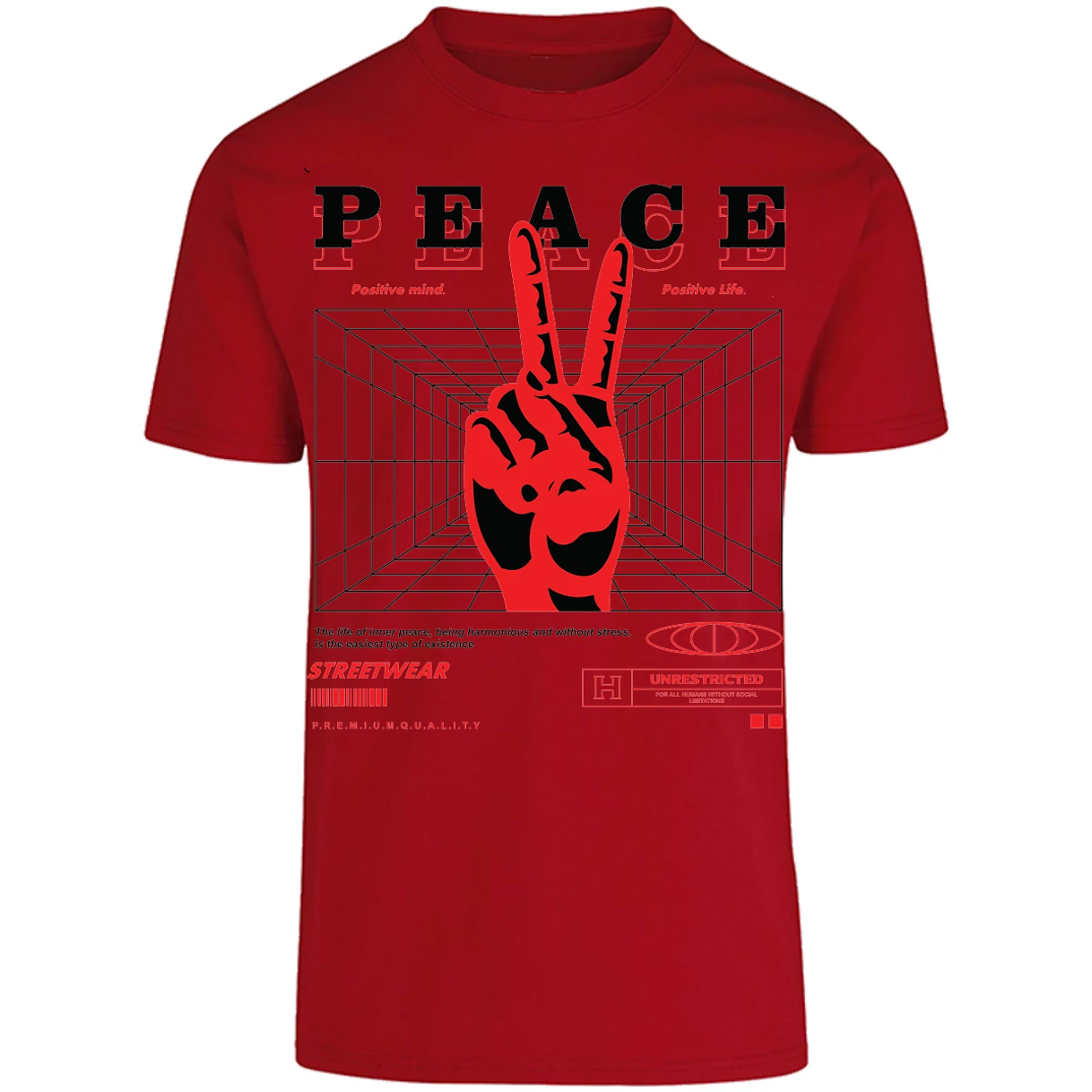 Playera Urbano Style Peace 404 para Adulto 7