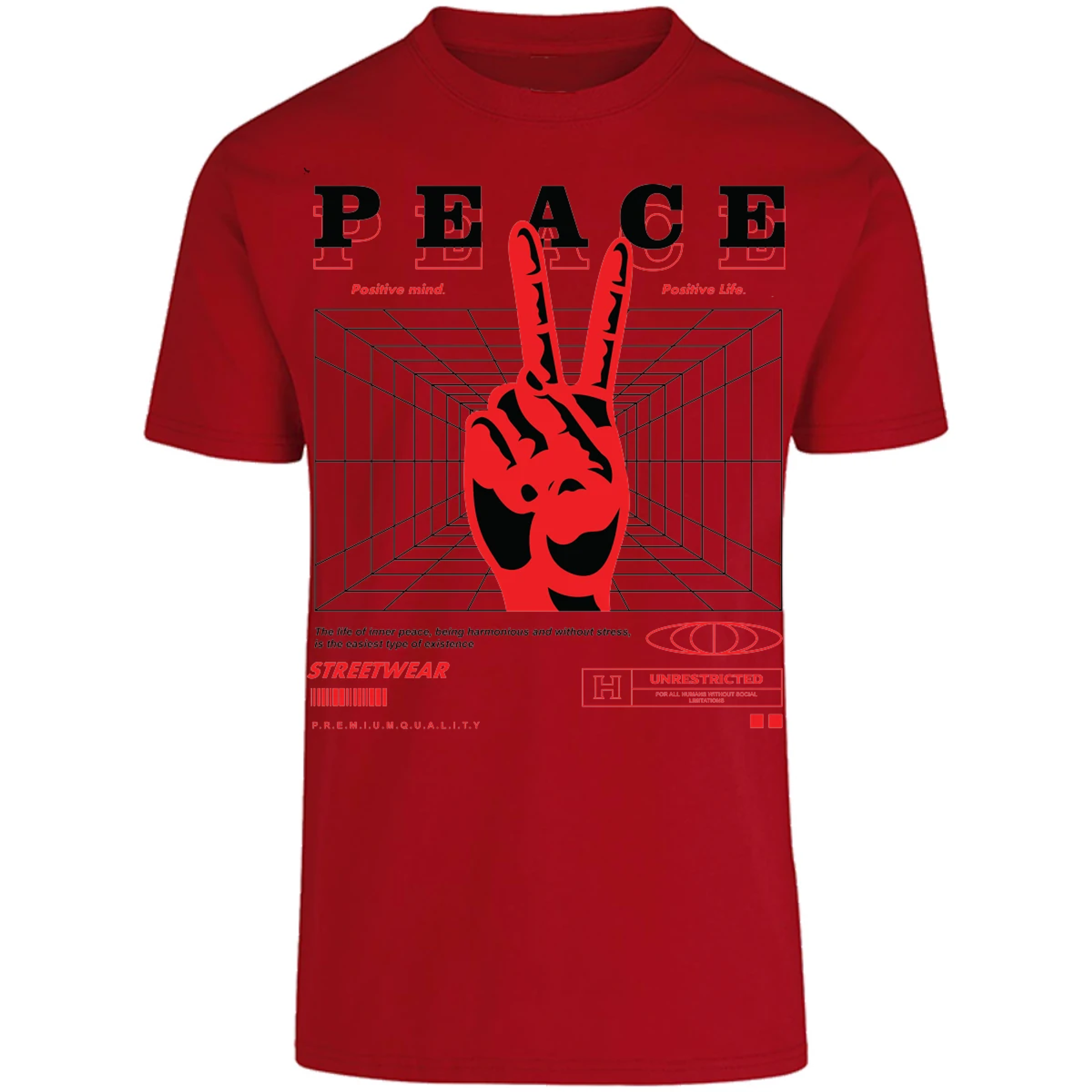 Playera Urbano Style Peace 404 para Adulto 7