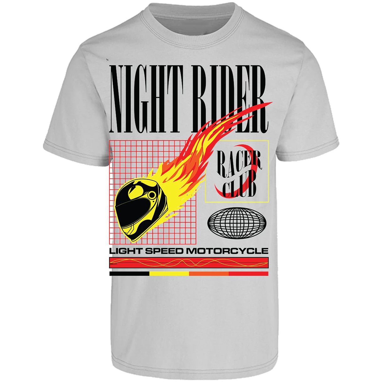 Playera Urbano Style Night Rider 2 para Adulto 13