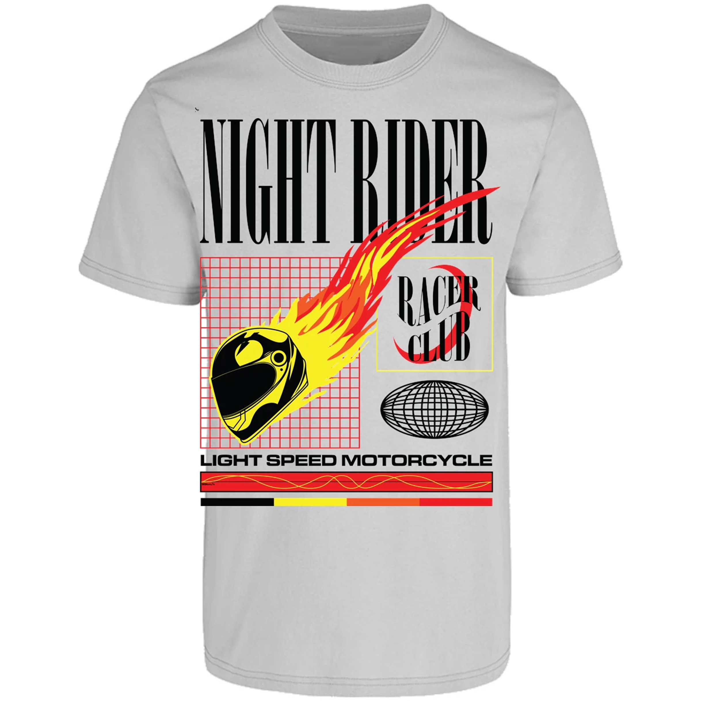 Playera Urbano Style Night Rider 2 para Adulto 13