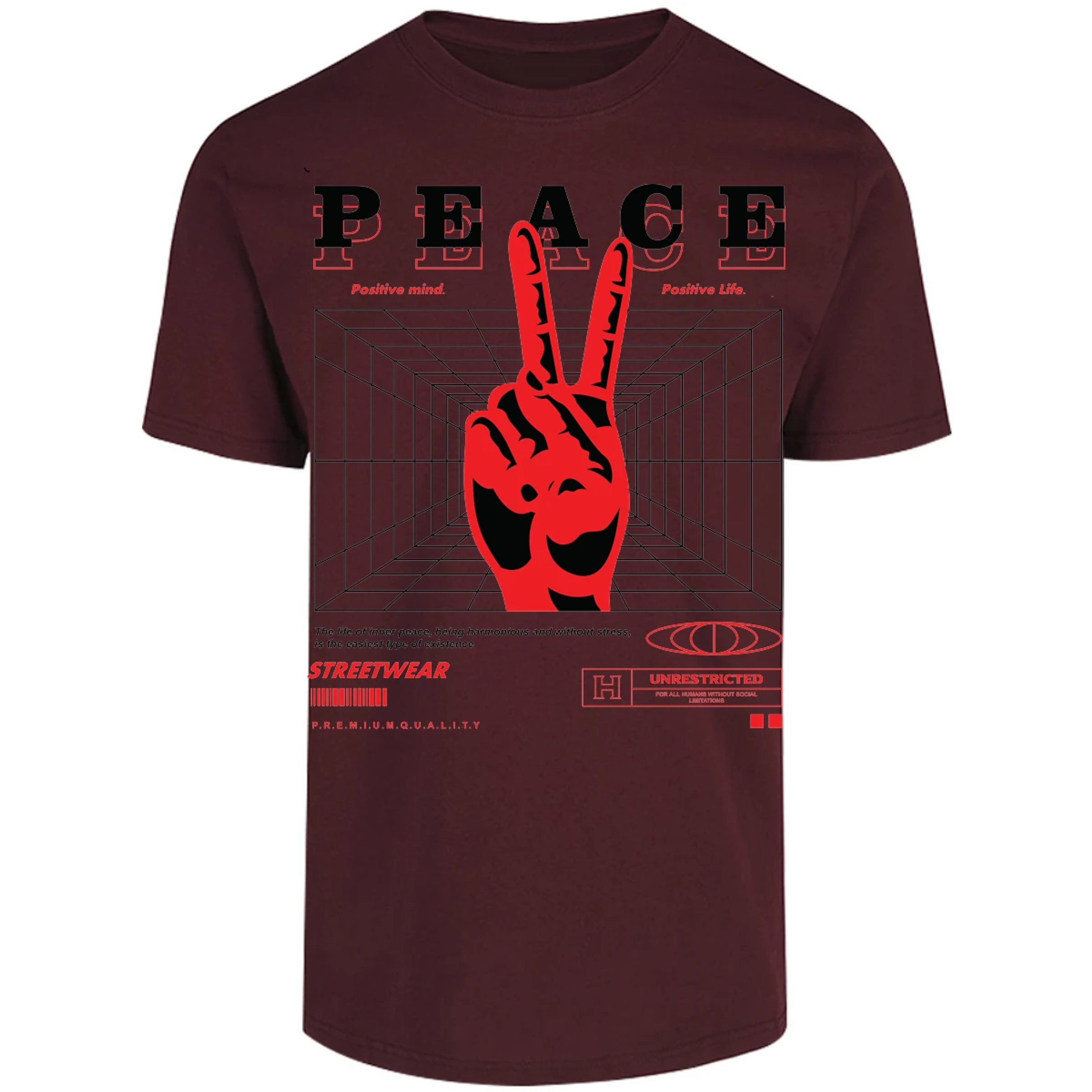 Playera Urbano Style Peace 404 para Adulto 8