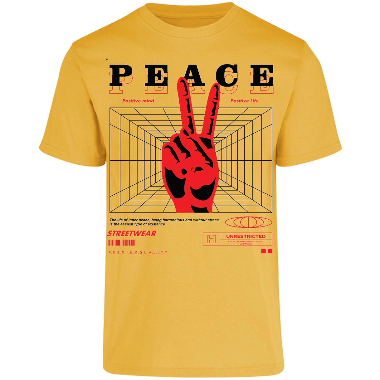 Playera Urbano Style Peace 404 para Adulto 19