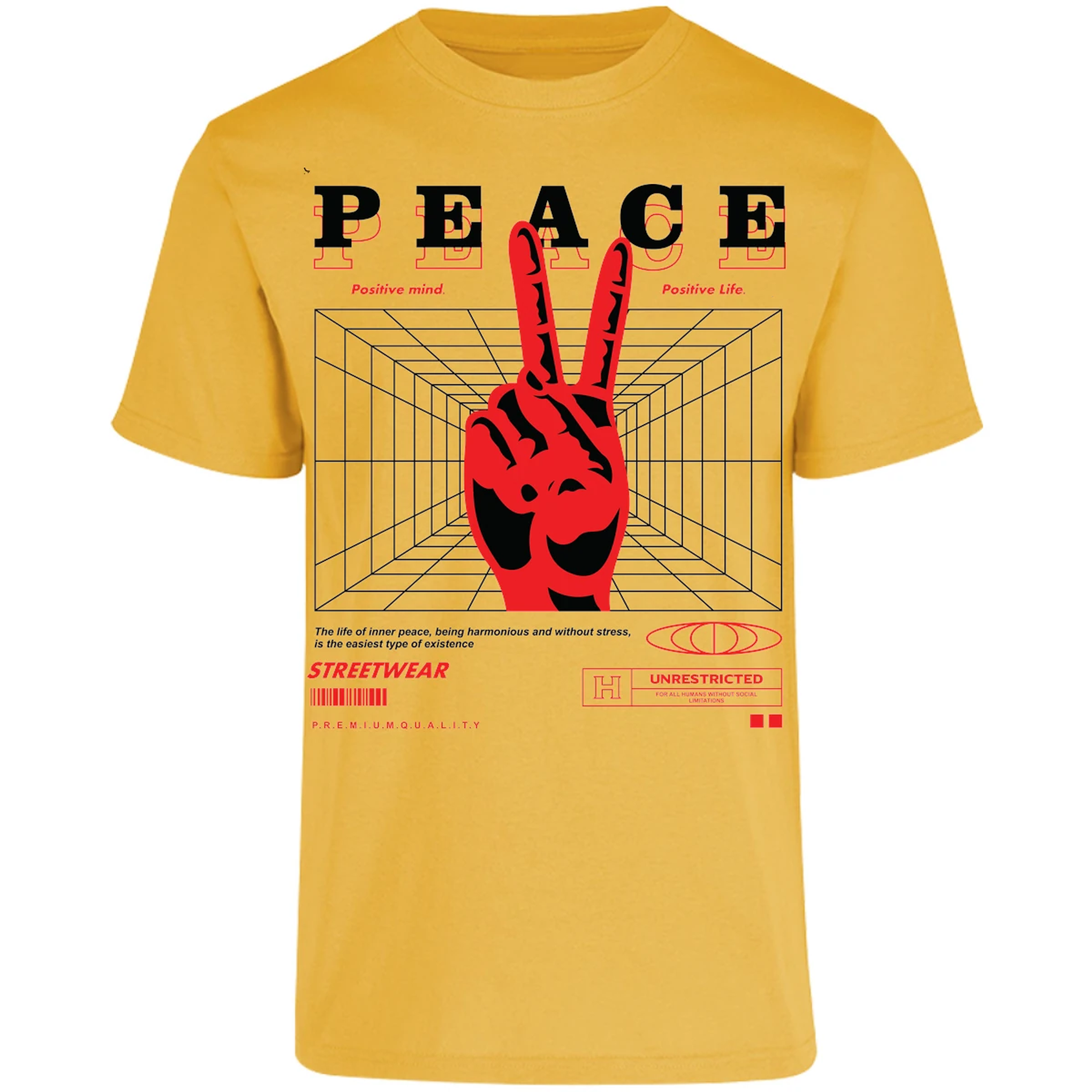 Playera Urbano Style Peace 404 para Adulto 19
