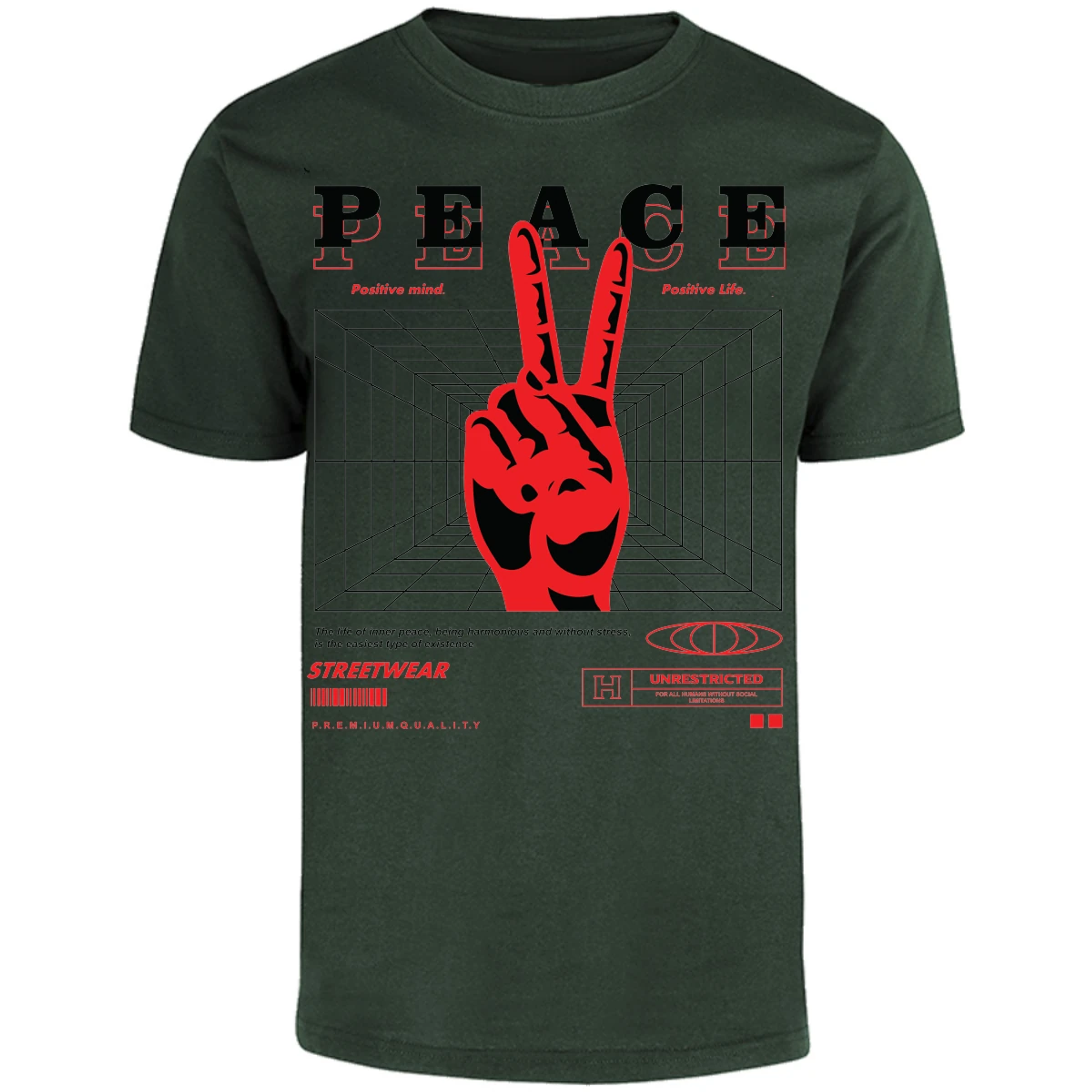 Playera Urbano Style Peace 404 para Adulto 9