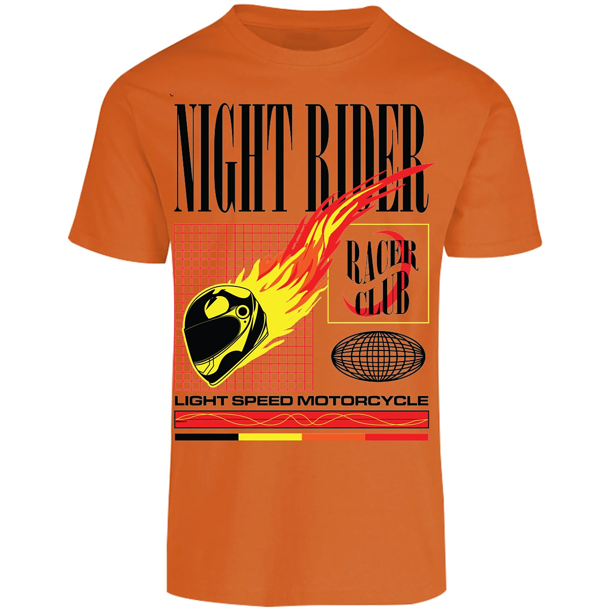 Playera Urbano Style Night Rider 2 para Adulto 18
