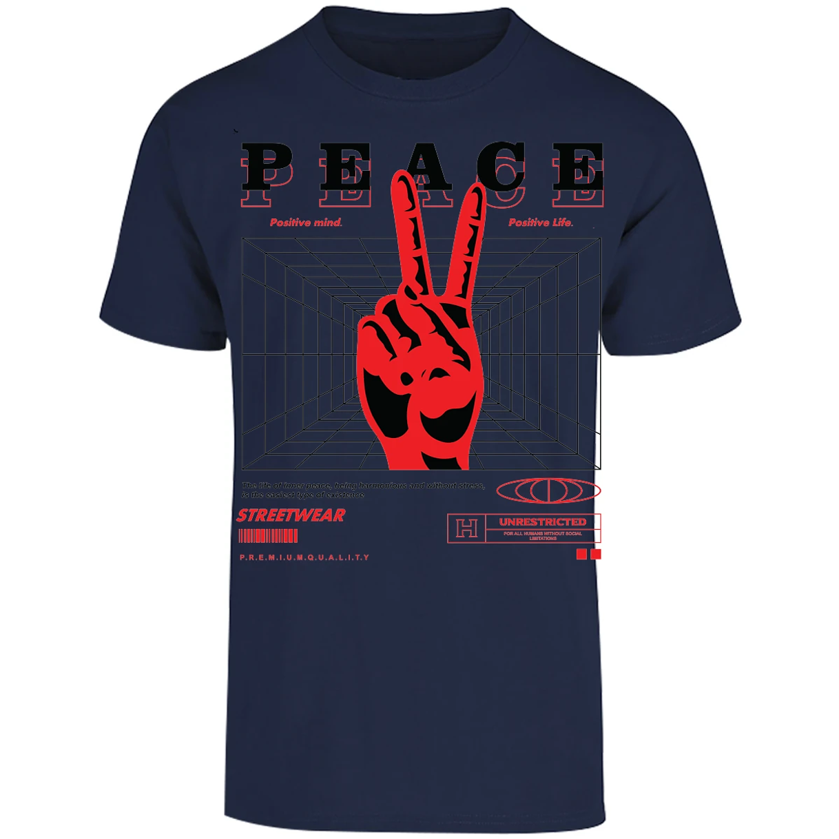 Playera Urbano Style Peace 404 para Adulto 15