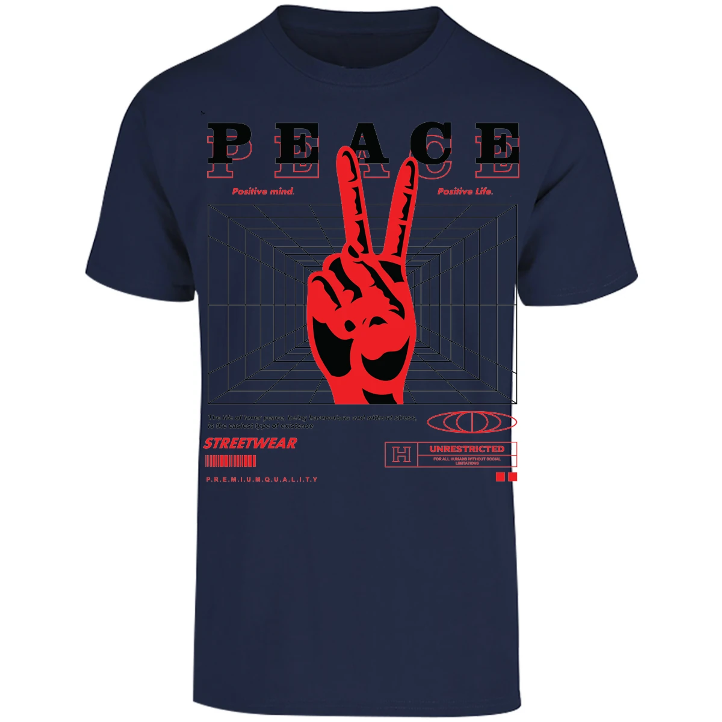 Playera Urbano Style Peace 404 para Adulto 15