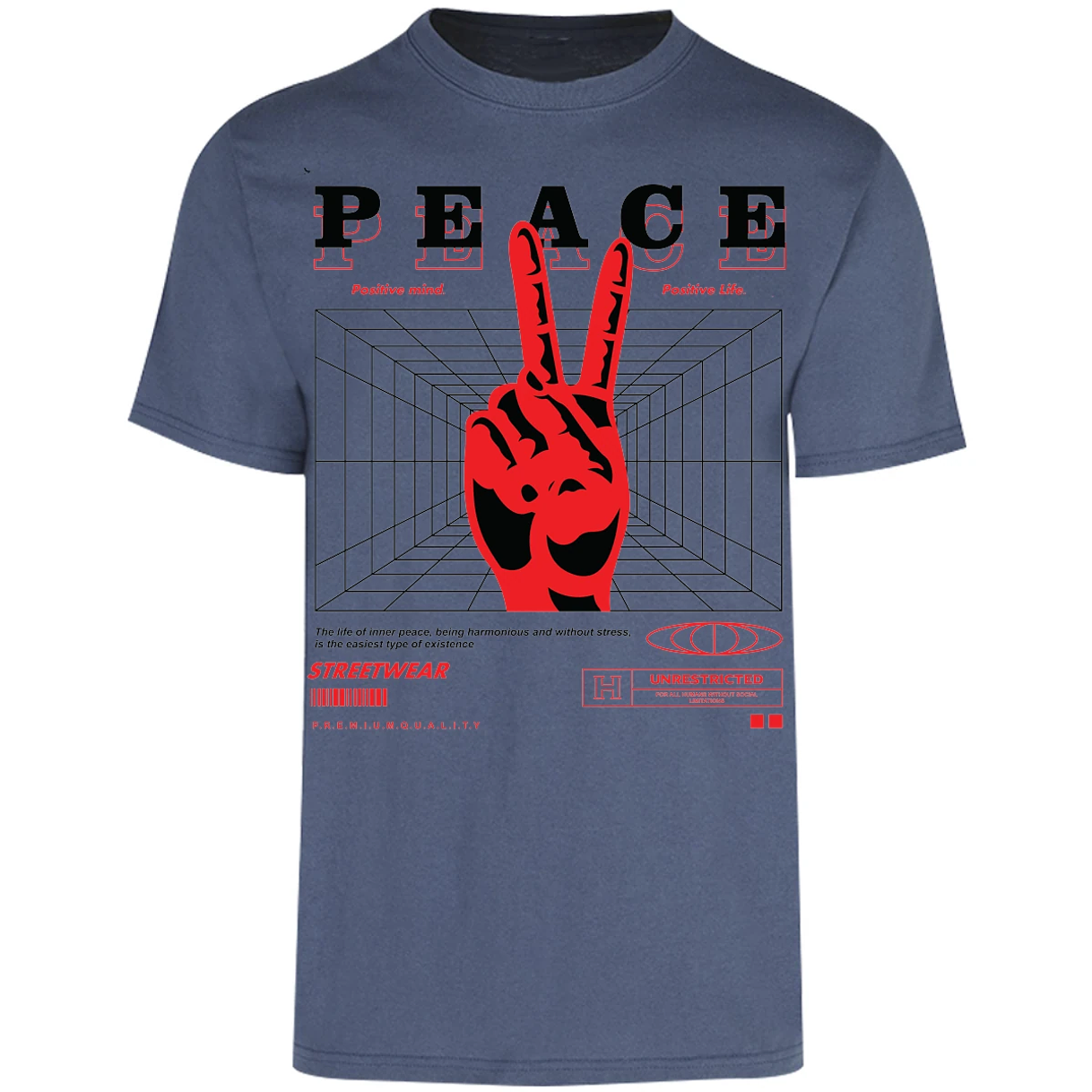 Playera Urbano Style Peace 404 para Adulto 10