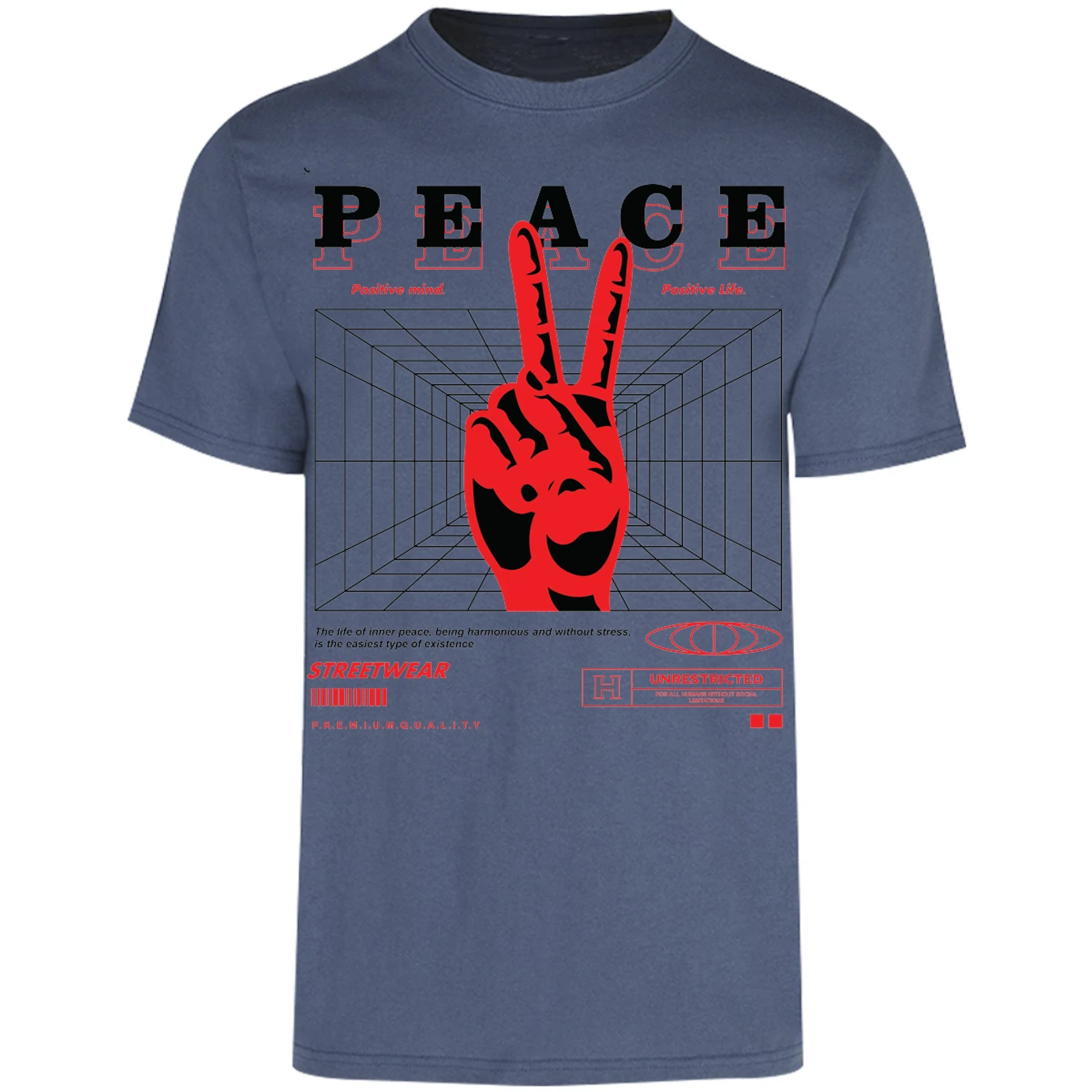 Playera Urbano Style Peace 404 para Adulto 10