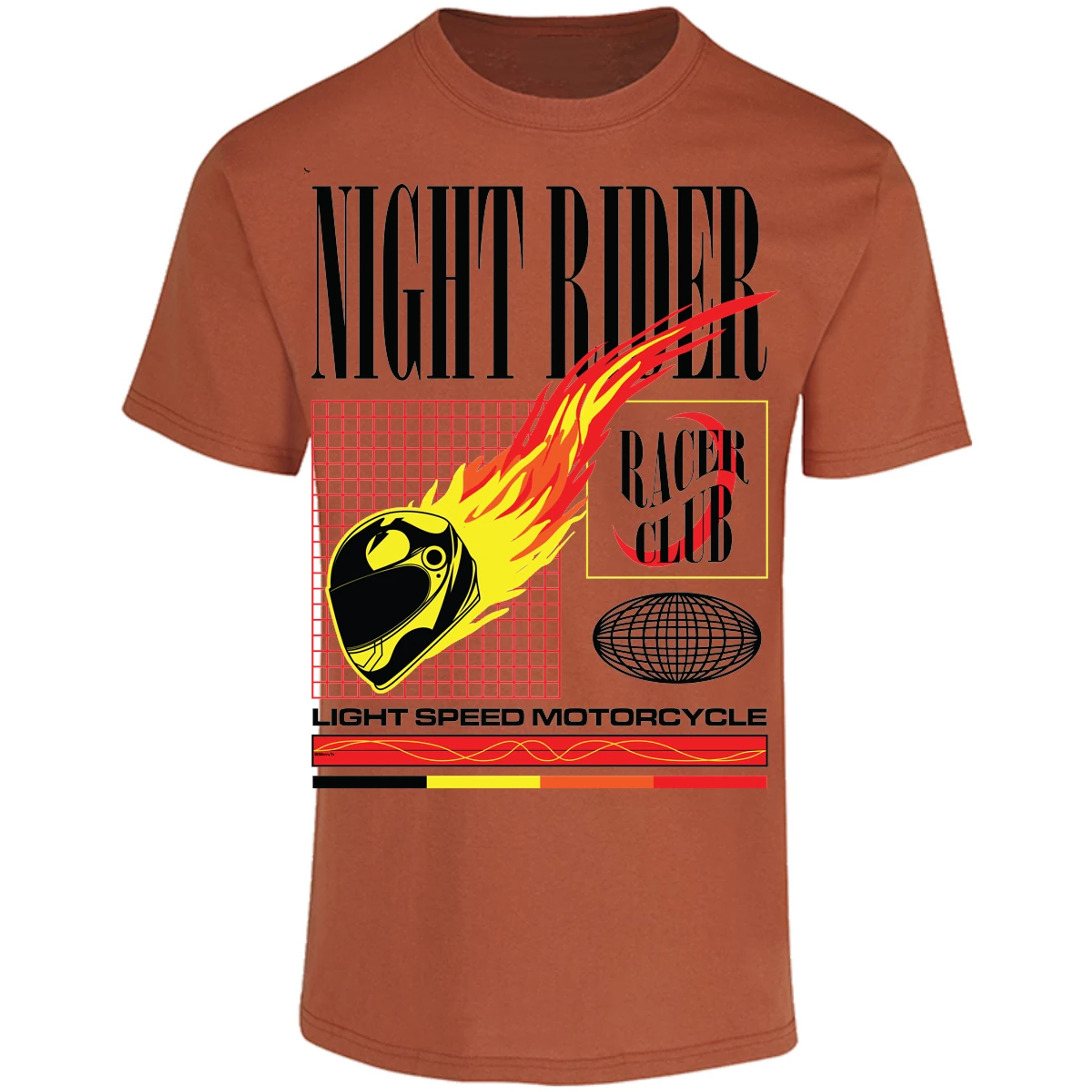 Playera Urbano Style Night Rider 2 para Adulto 24
