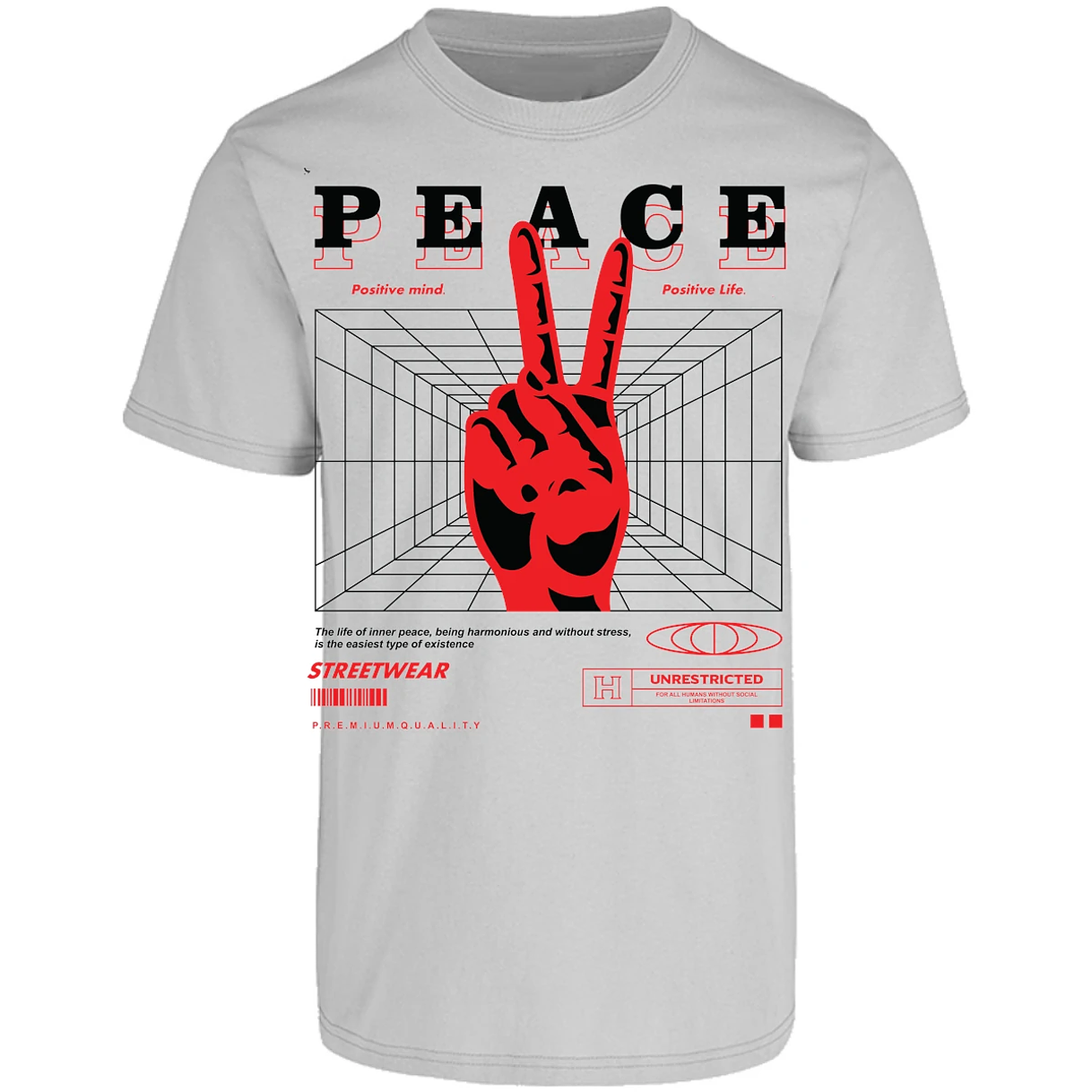 Playera Urbano Style Peace 404 para Adulto 21