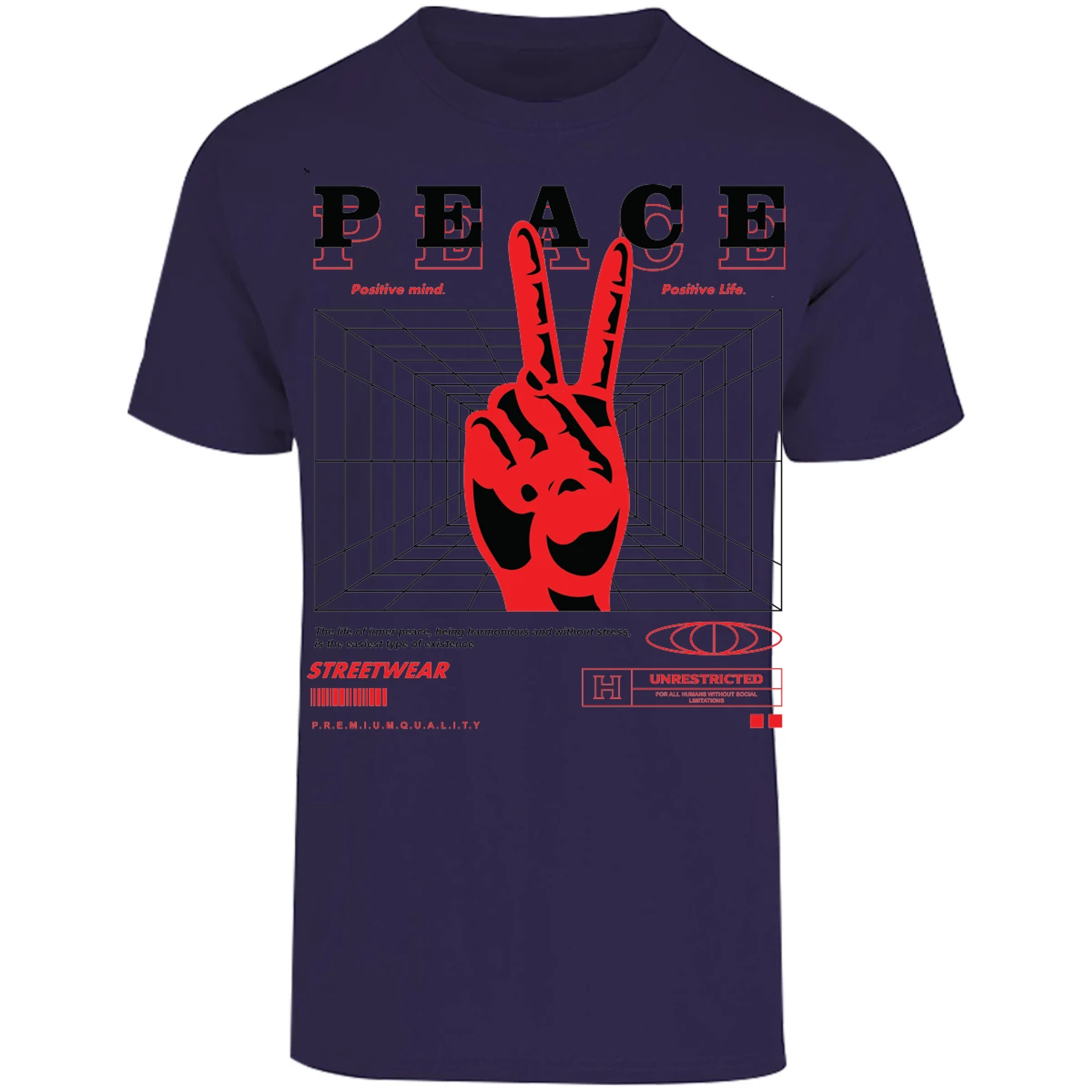 Playera Urbano Style Peace 404 para Adulto 24