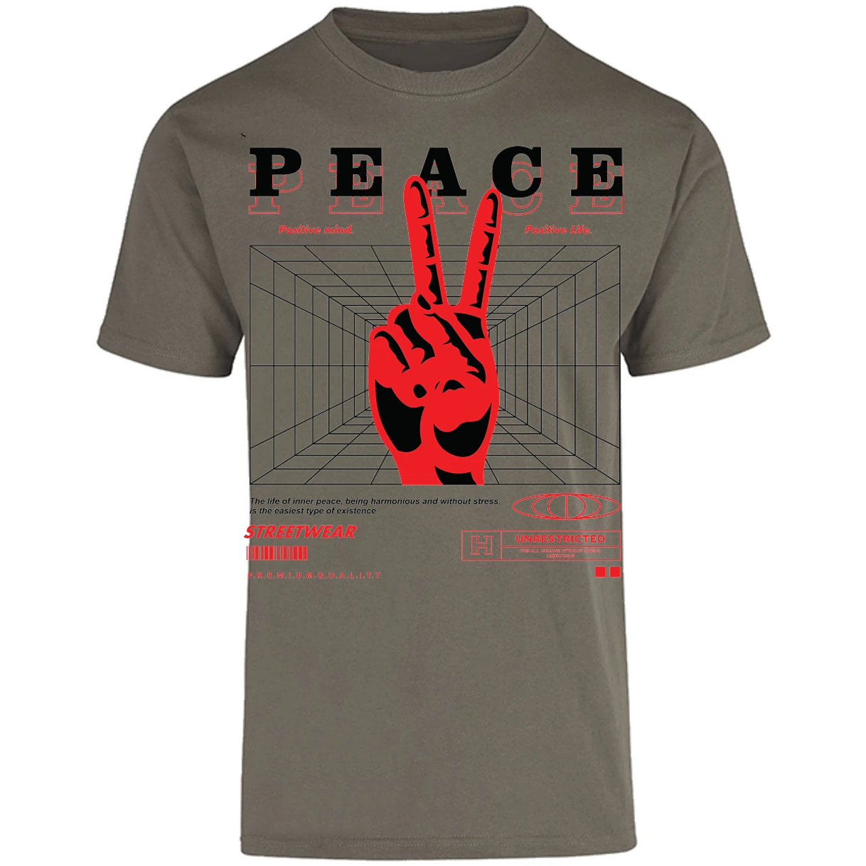 Playera Urbano Style Peace 404 para Adulto 29