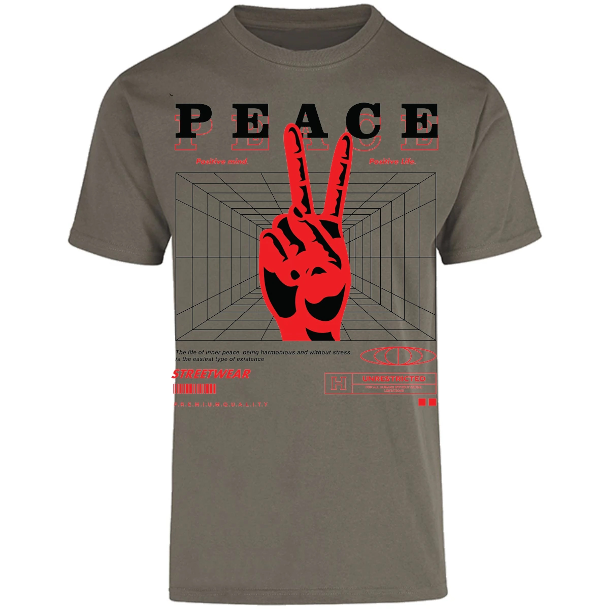 Playera Urbano Style Peace 404 para Adulto 29