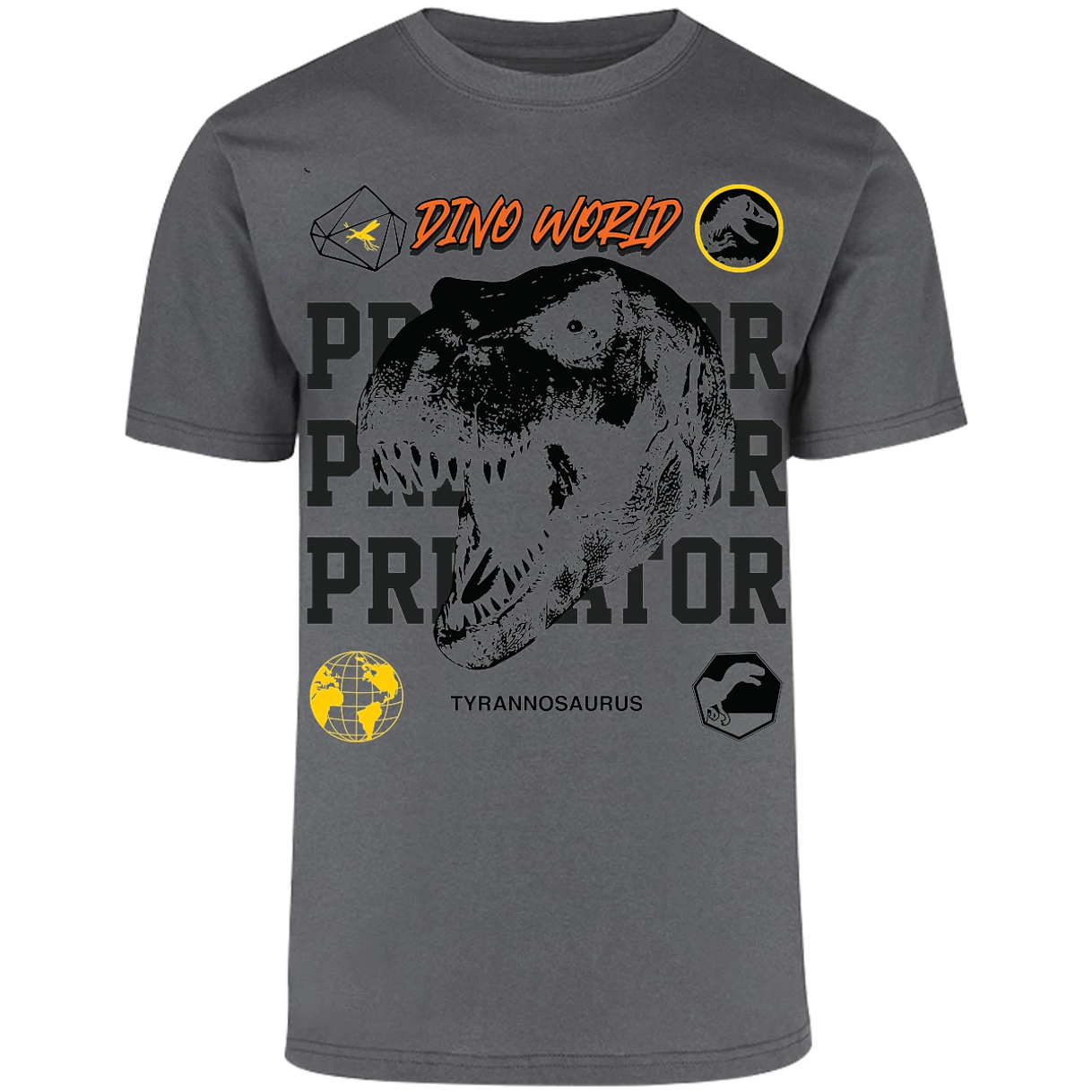 Playera Urbano Style Tyrannosaurus 434 para Adulto 3