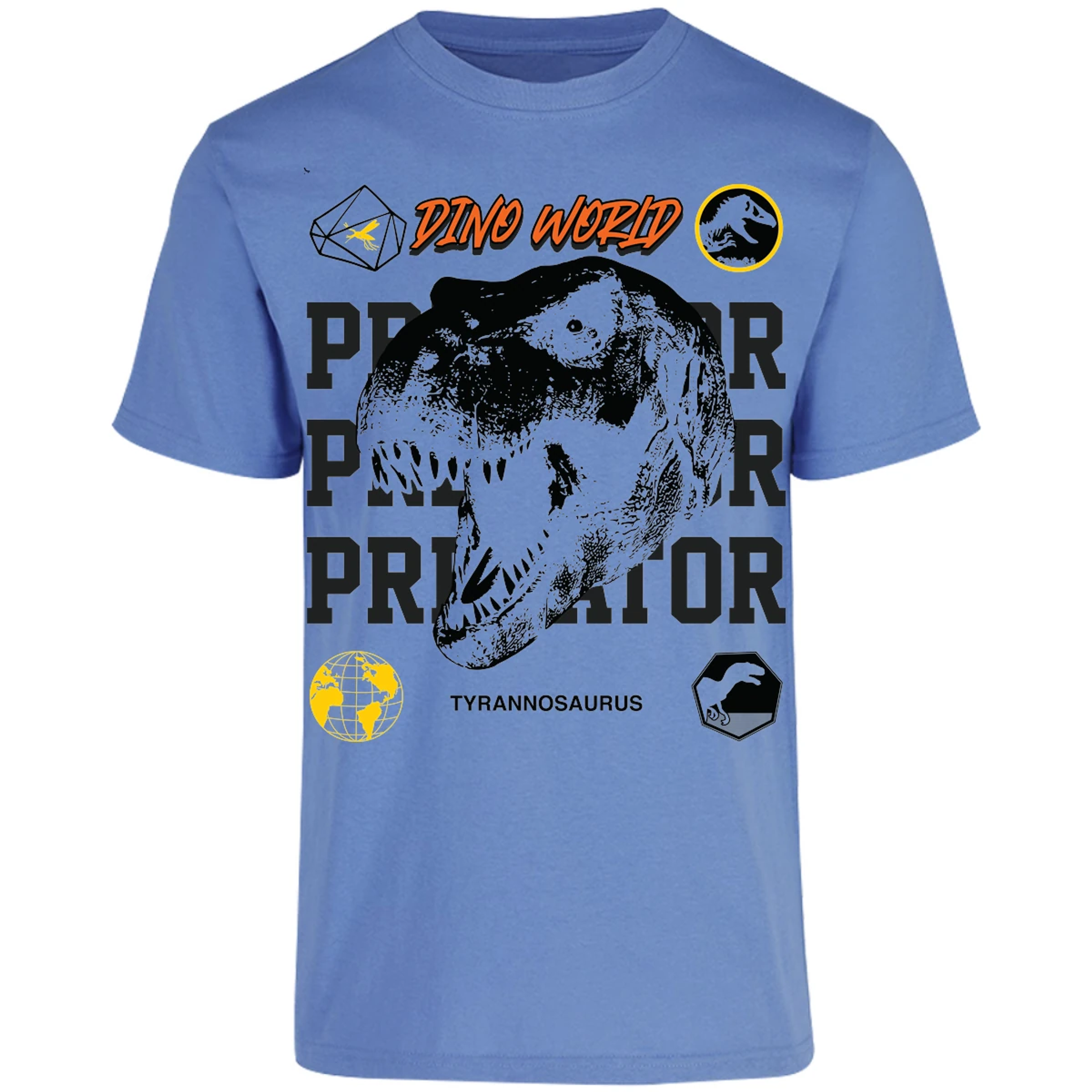 Playera Urbano Style Tyrannosaurus 434 para Adulto 7