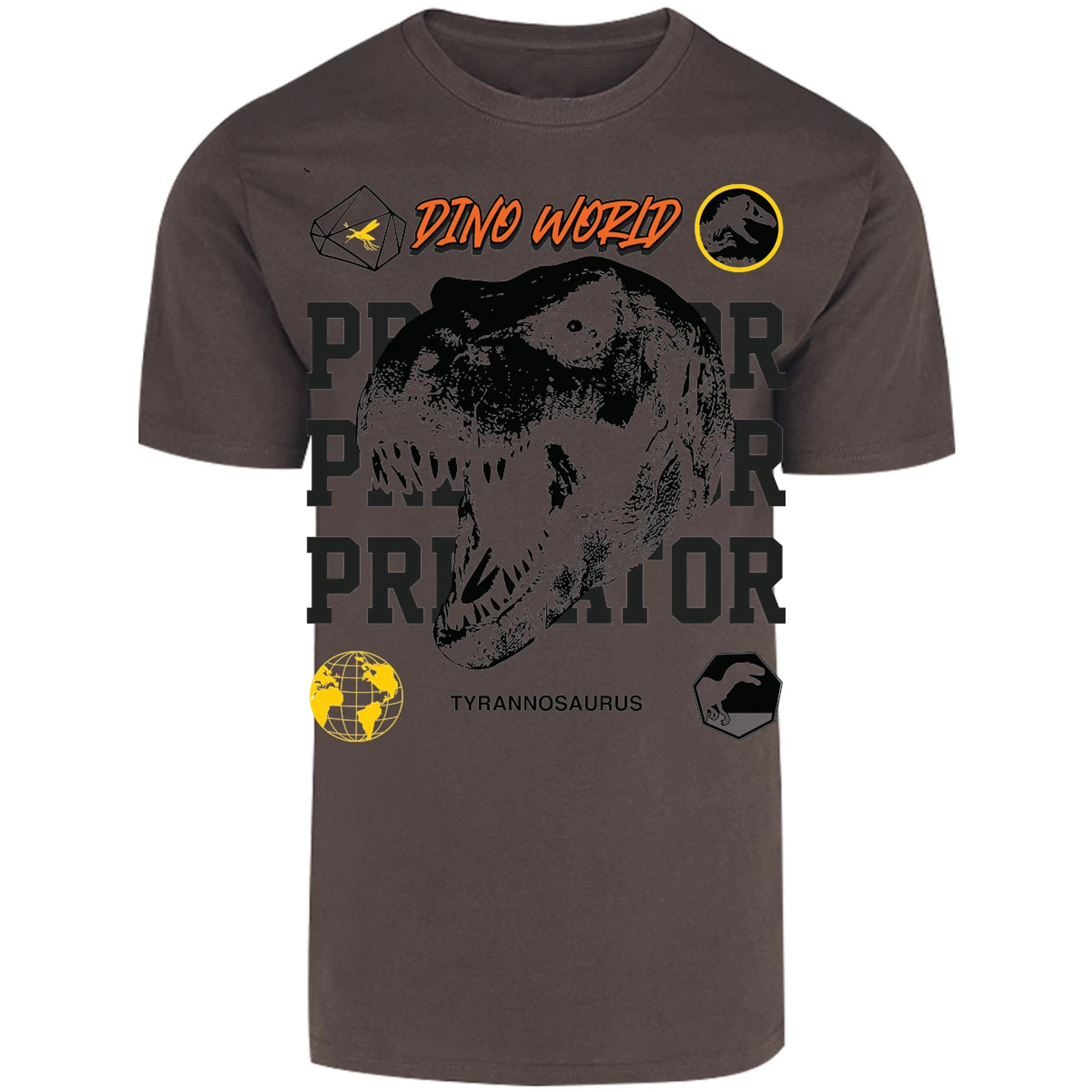 Playera Urbano Style Tyrannosaurus 434 para Adulto 21