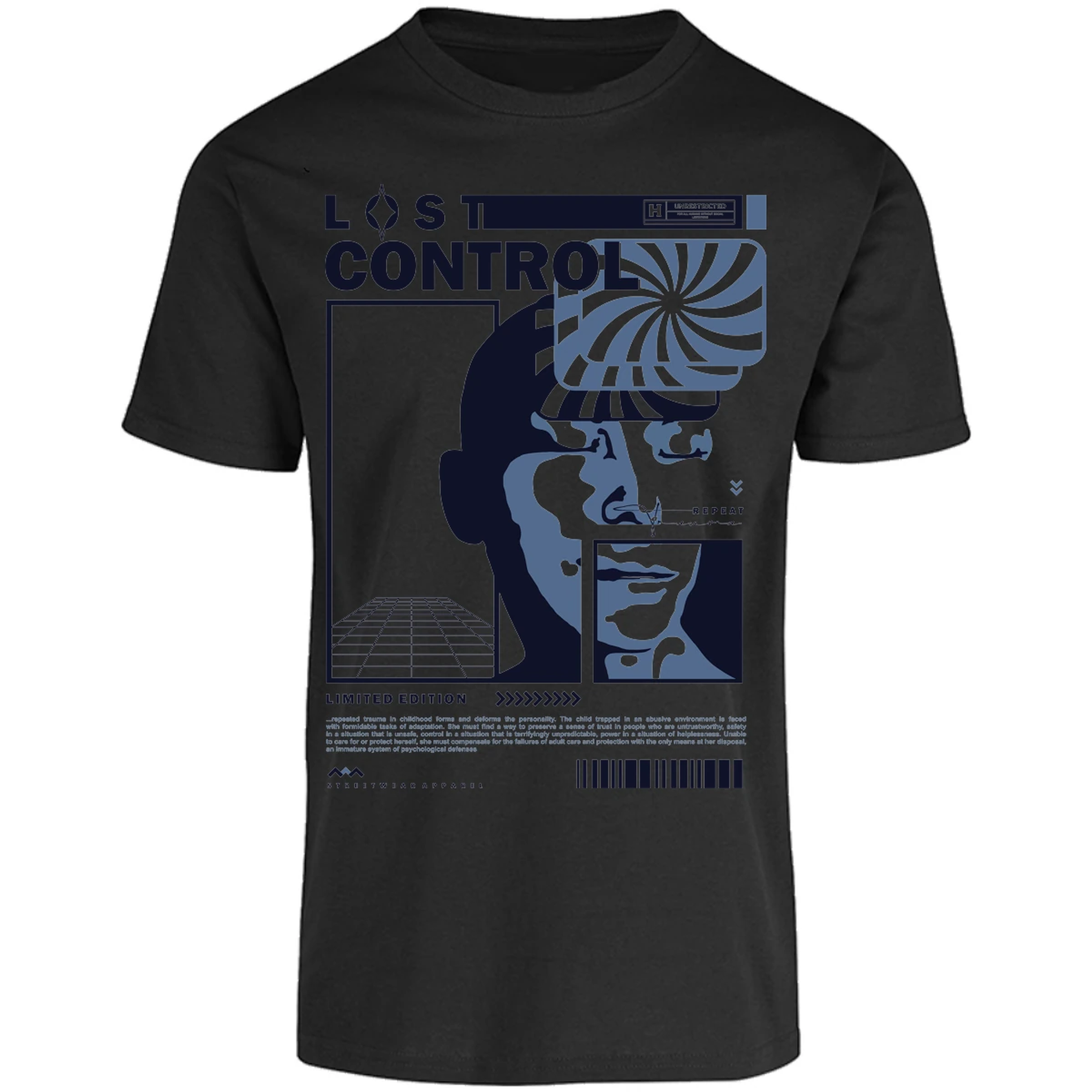 Playera Urbano Style Lost Control Personality 230 para Adulto 30