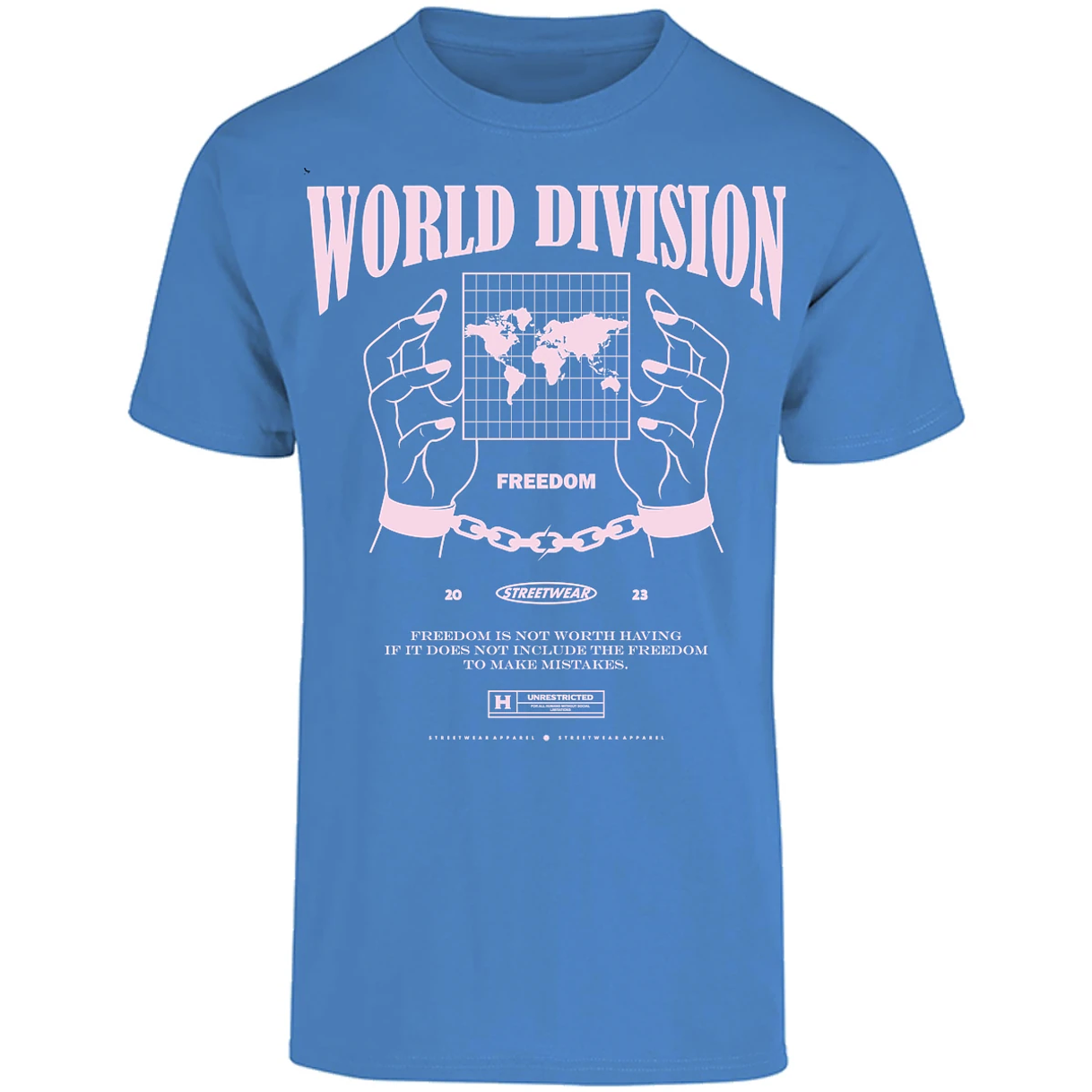 Playera Urbano Style Freedom World Division 221 para Adulto 5