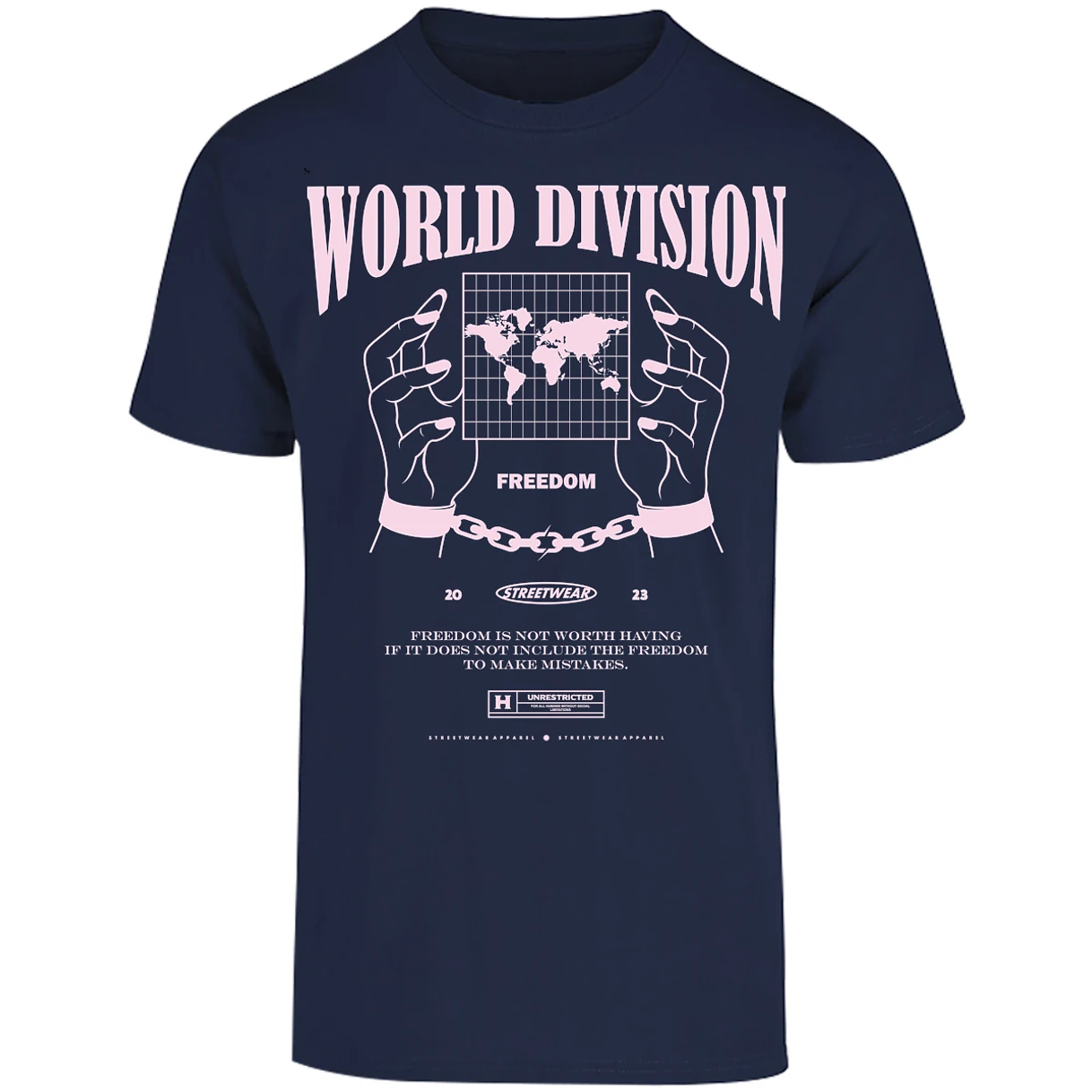 Playera Urbano Style Freedom World Division 221 para Adulto 10