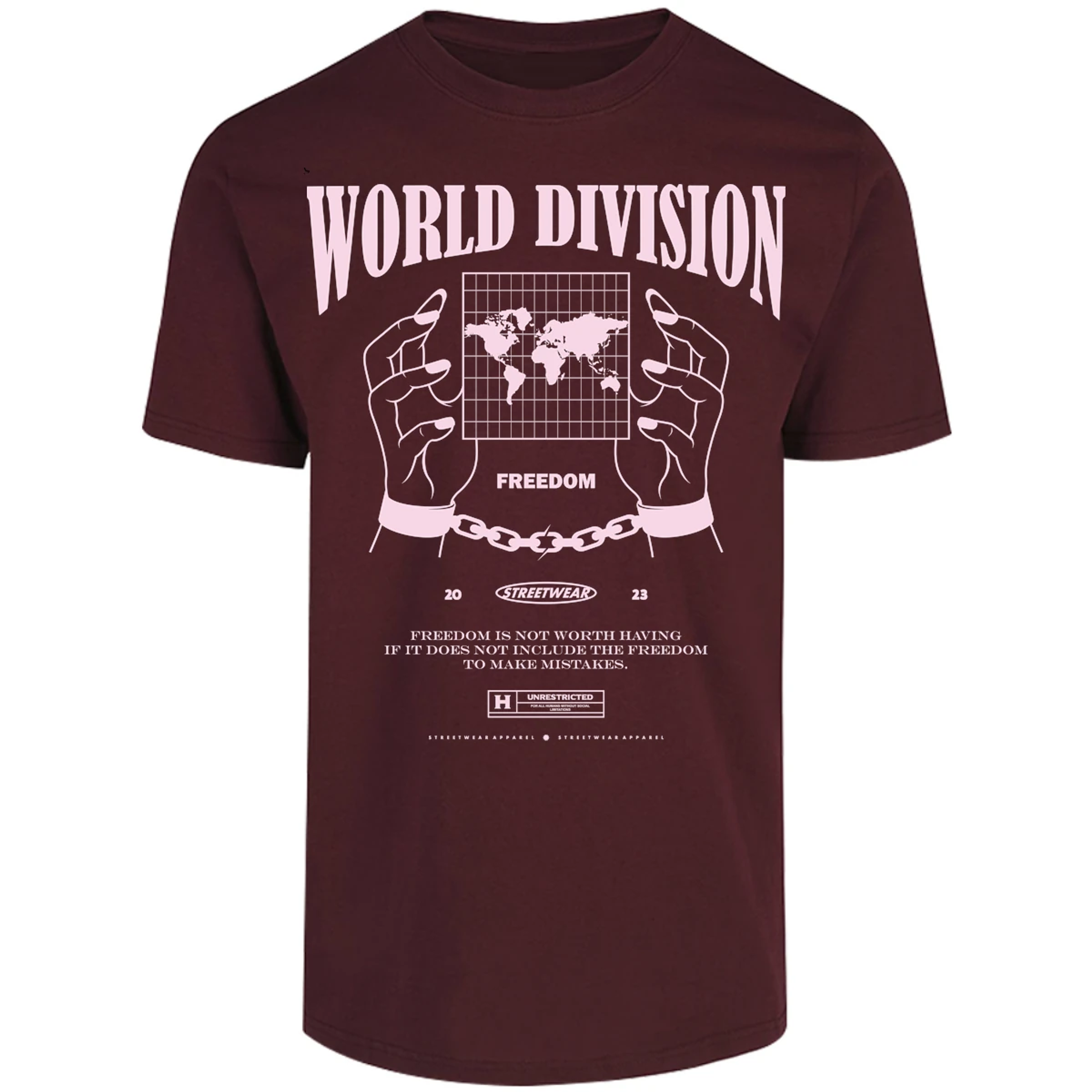 Playera Urbano Style Freedom World Division 221 para Adulto 15
