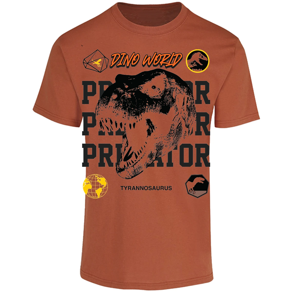 Playera Urbano Style Tyrannosaurus 434 para Adulto 16