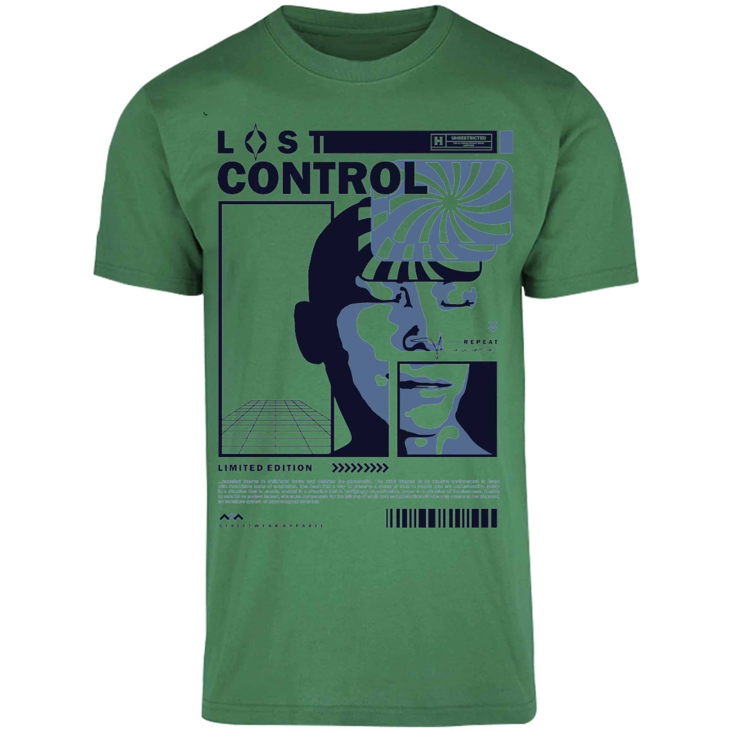 Playera Urbano Style Lost Control Personality 230 para Adulto 20