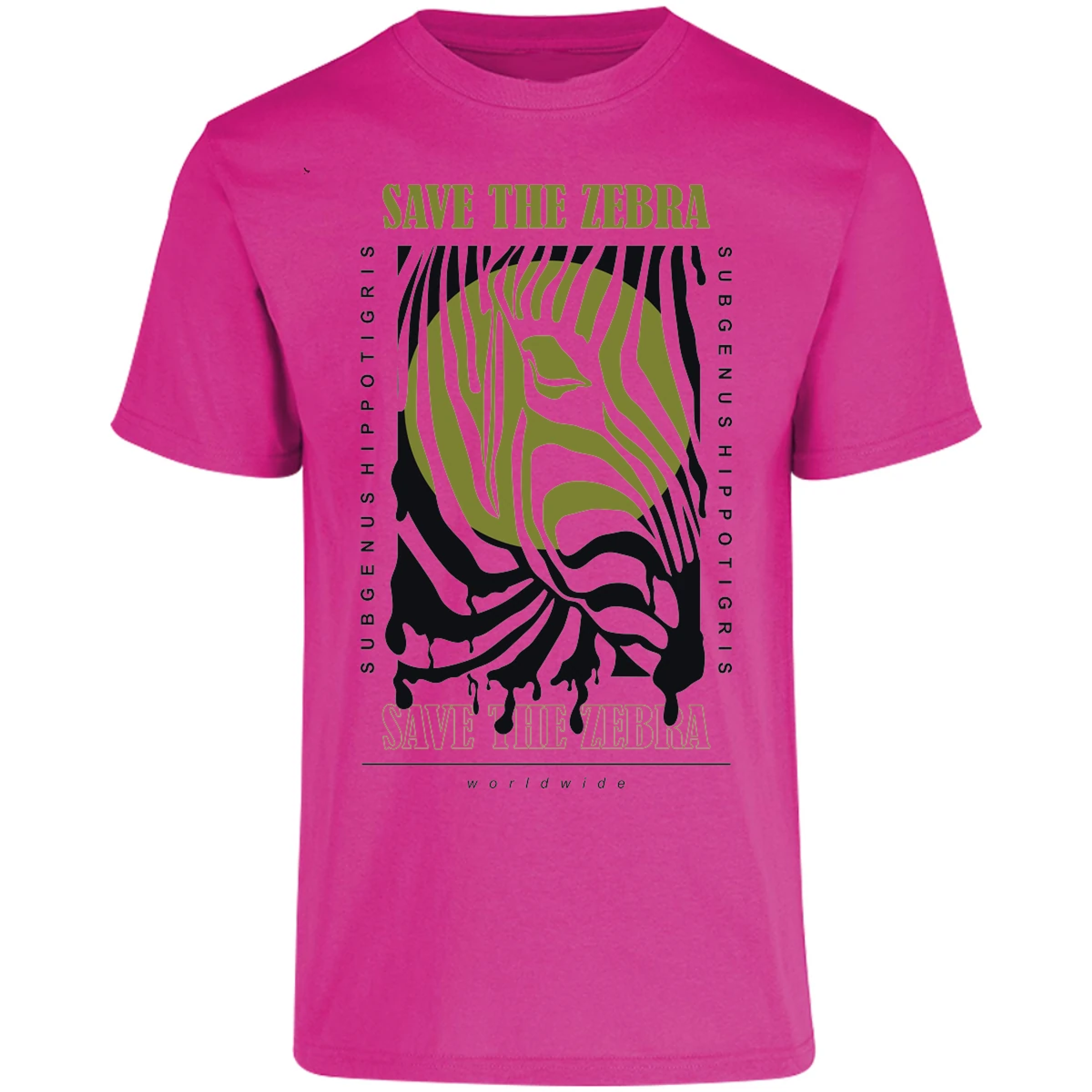 Playera Urbano Style Save The Zebra 38 para Adulto 28