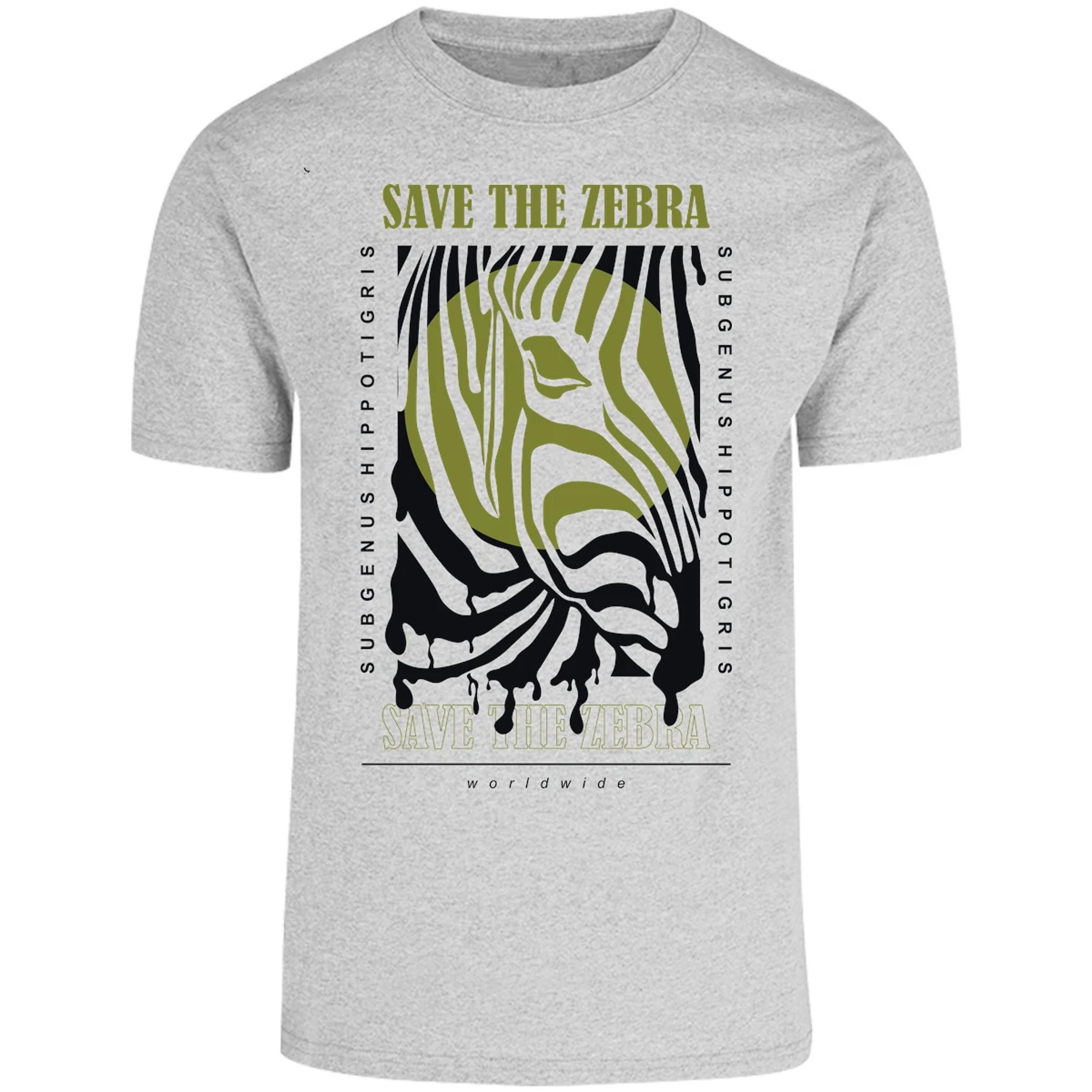 Playera Urbano Style Save The Zebra 38 para Adulto 21