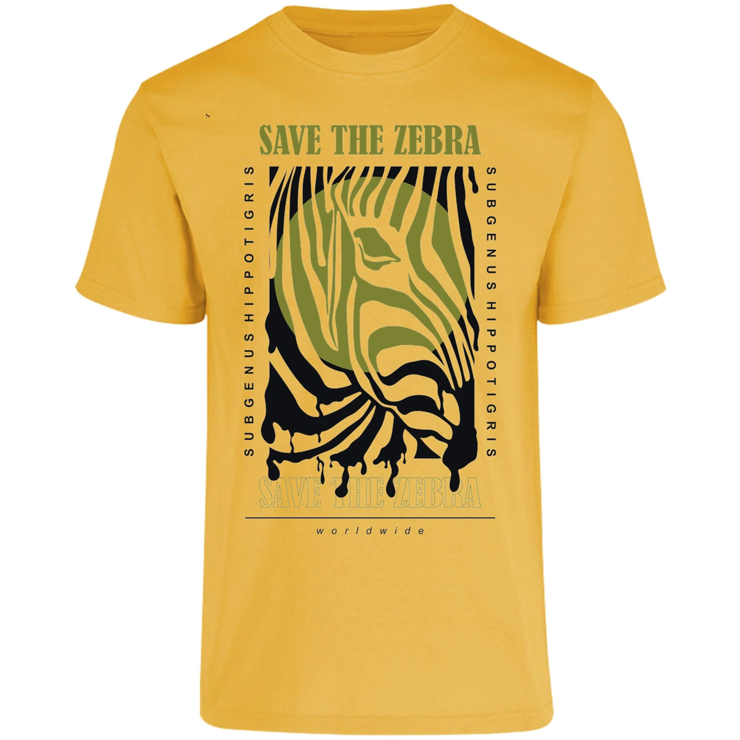Playera Urbano Style Save The Zebra 38 para Adulto 2