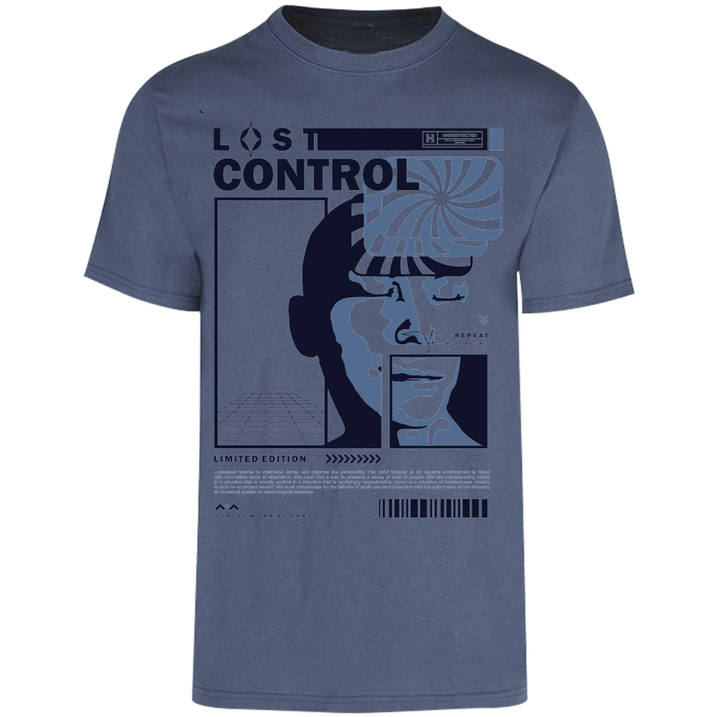 Playera Urbano Style Lost Control Personality 230 para Adulto 17