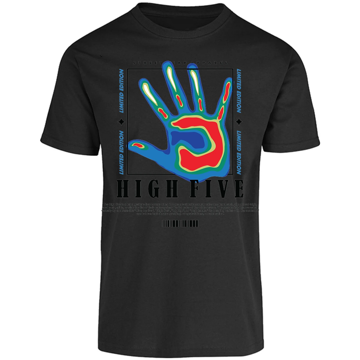 Playera Urbano Style High Five 144 para Adulto 5