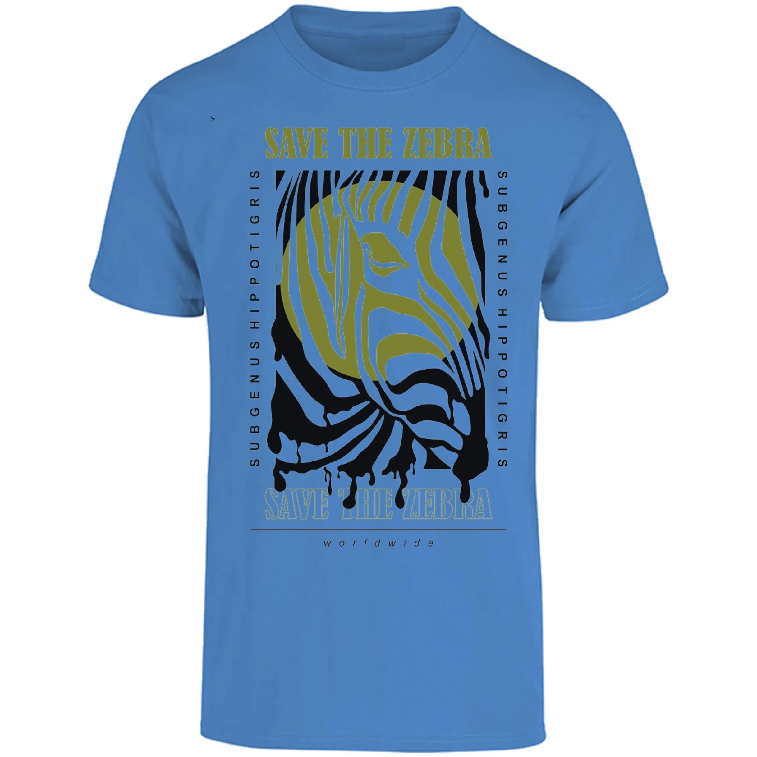 Playera Urbano Style Save The Zebra 38 para Adulto 4