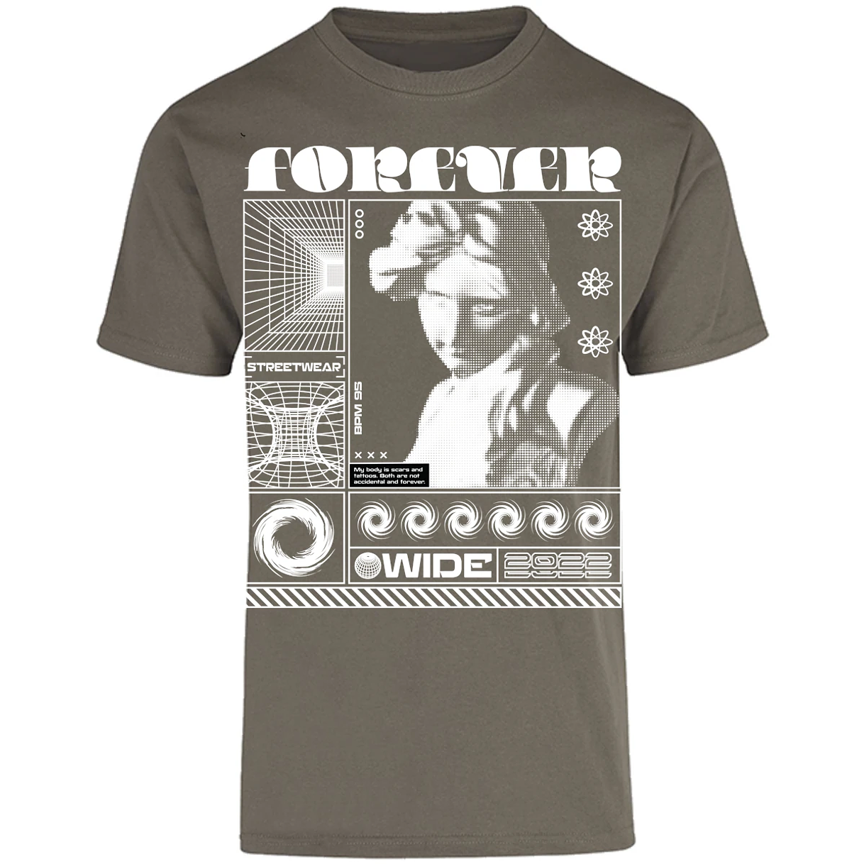 Playera Urbano Style Body And Both 59 para Adulto 12