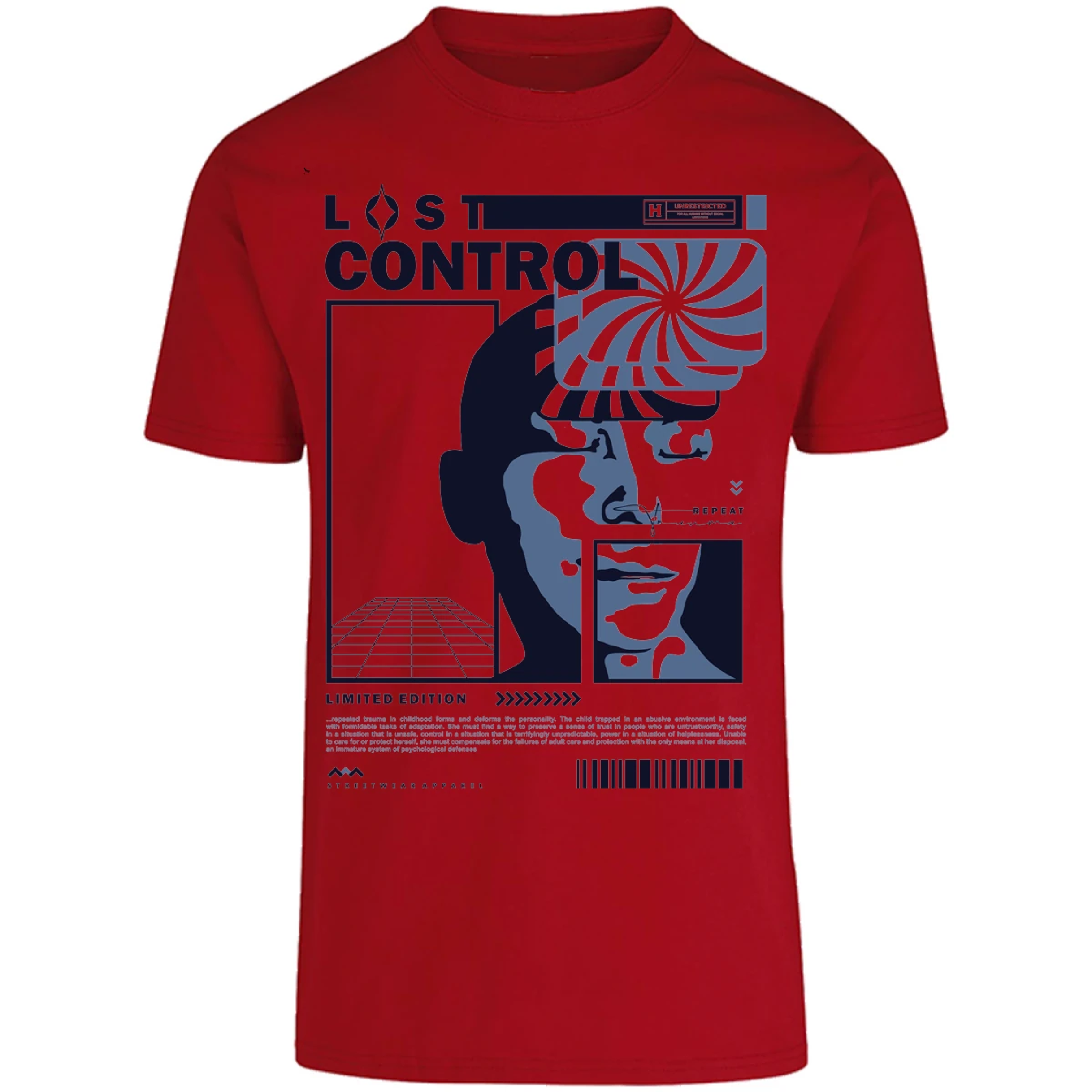 Playera Urbano Style Lost Control Personality 230 para Adulto 28