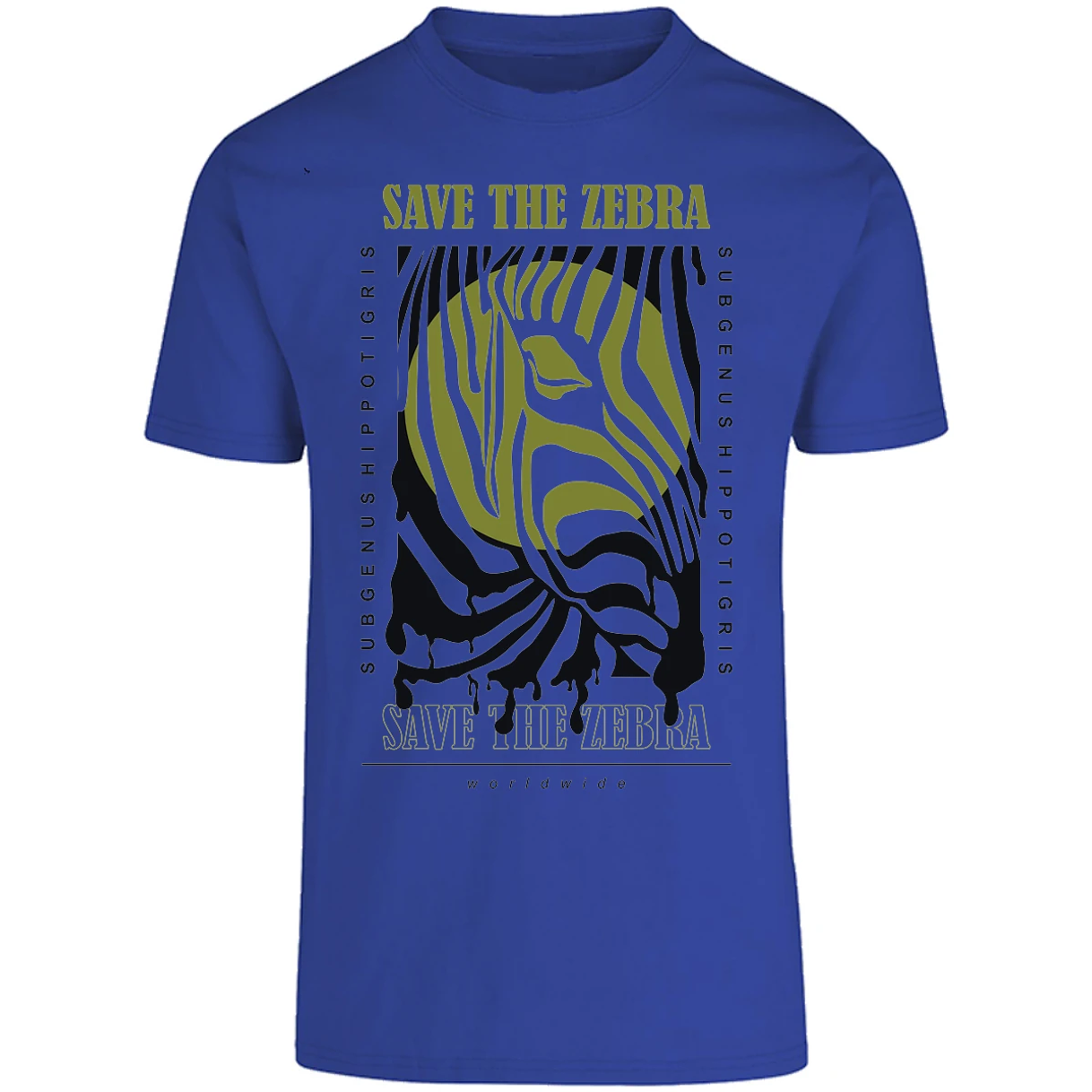 Playera Urbano Style Save The Zebra 38 para Adulto 8