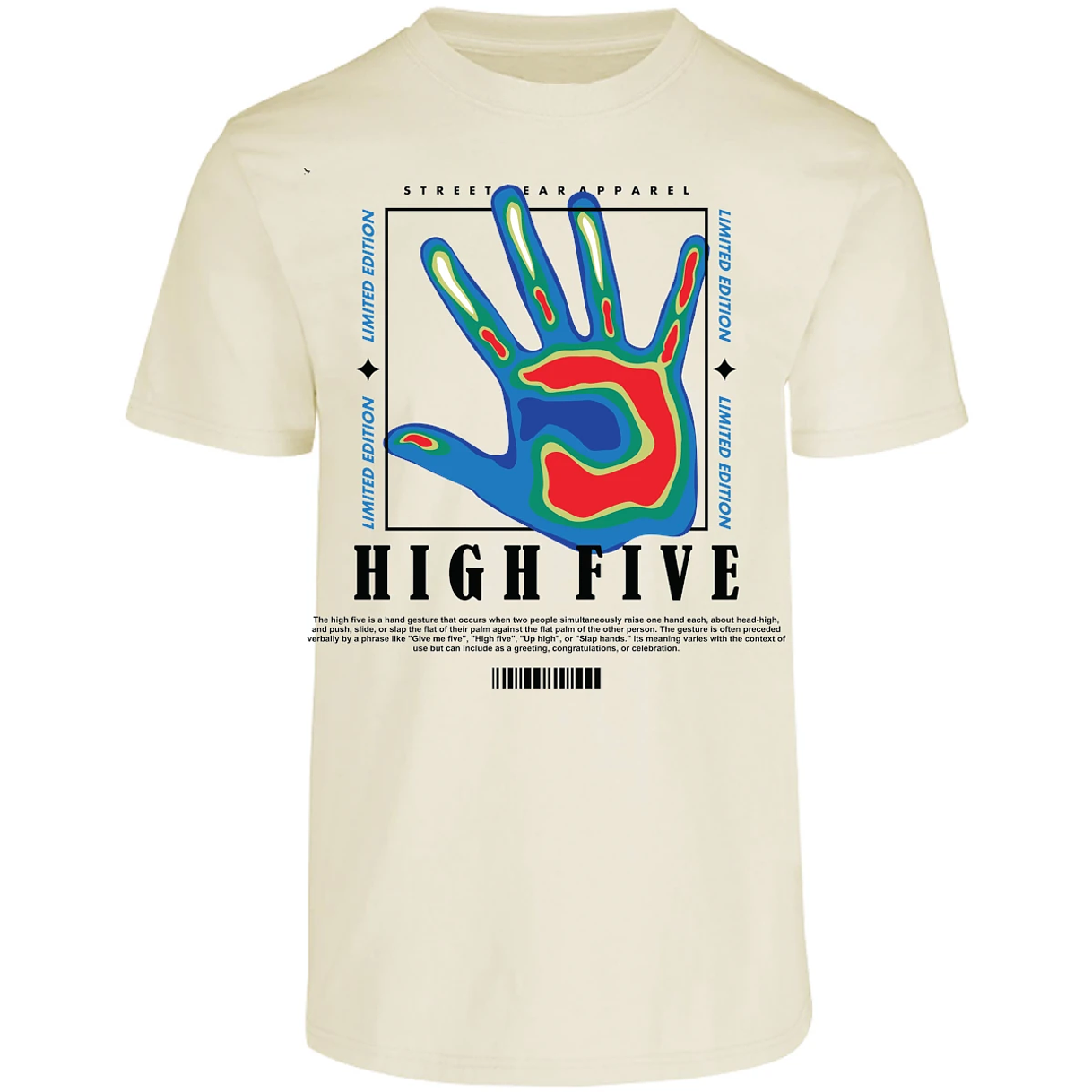 Playera Urbano Style High Five 144 para Adulto 3