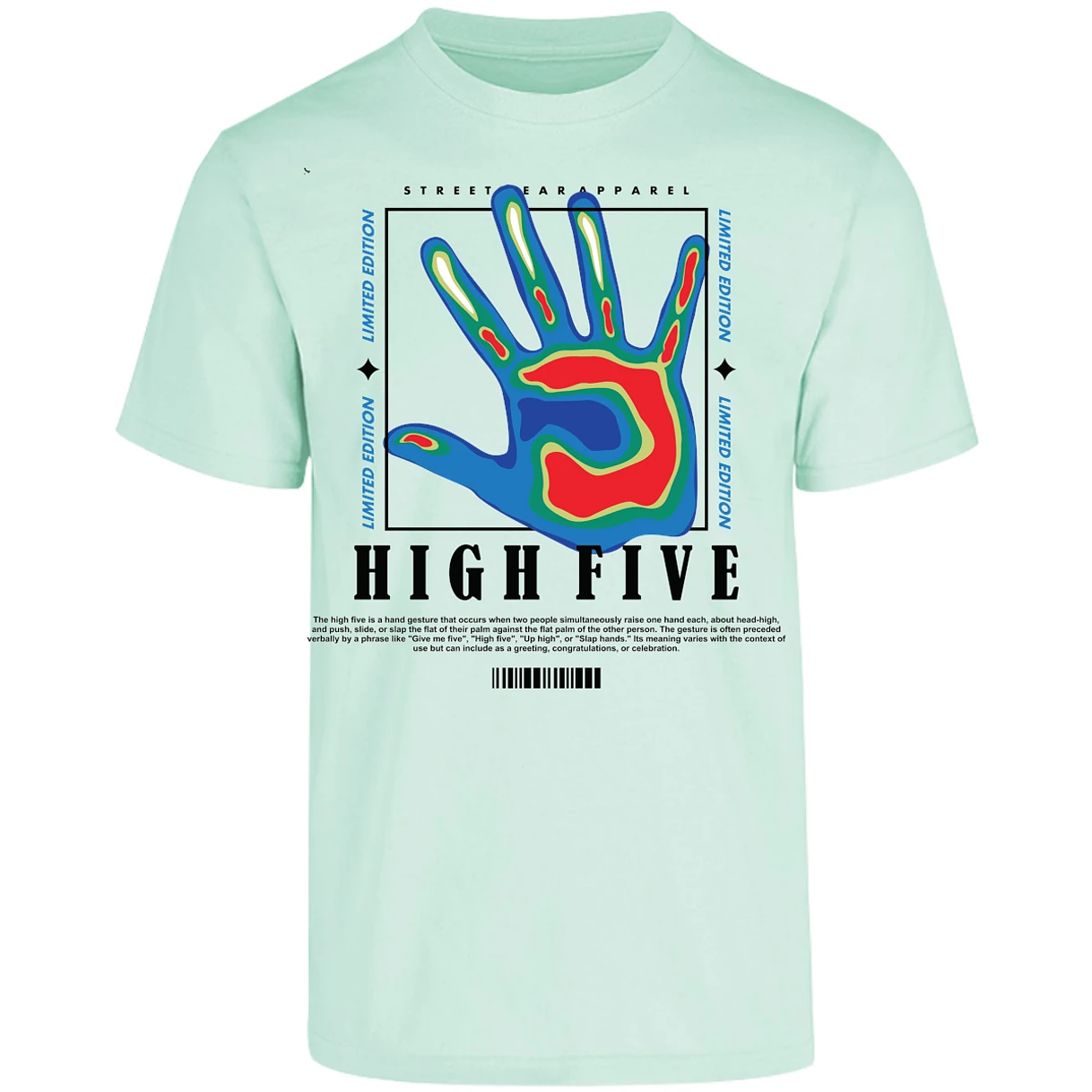 Playera Urbano Style High Five 144 para Adulto 6