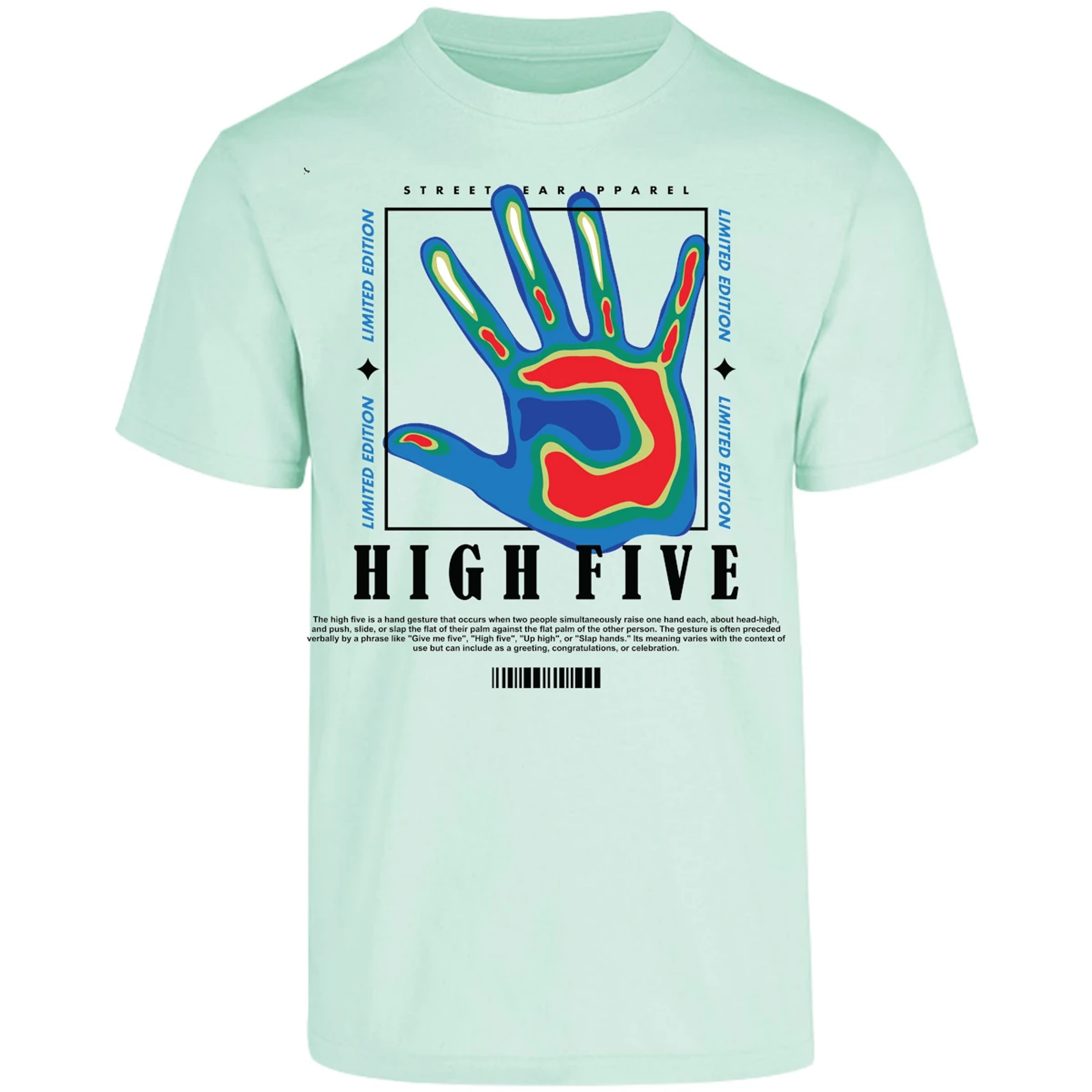 Playera Urbano Style High Five 144 para Adulto 6