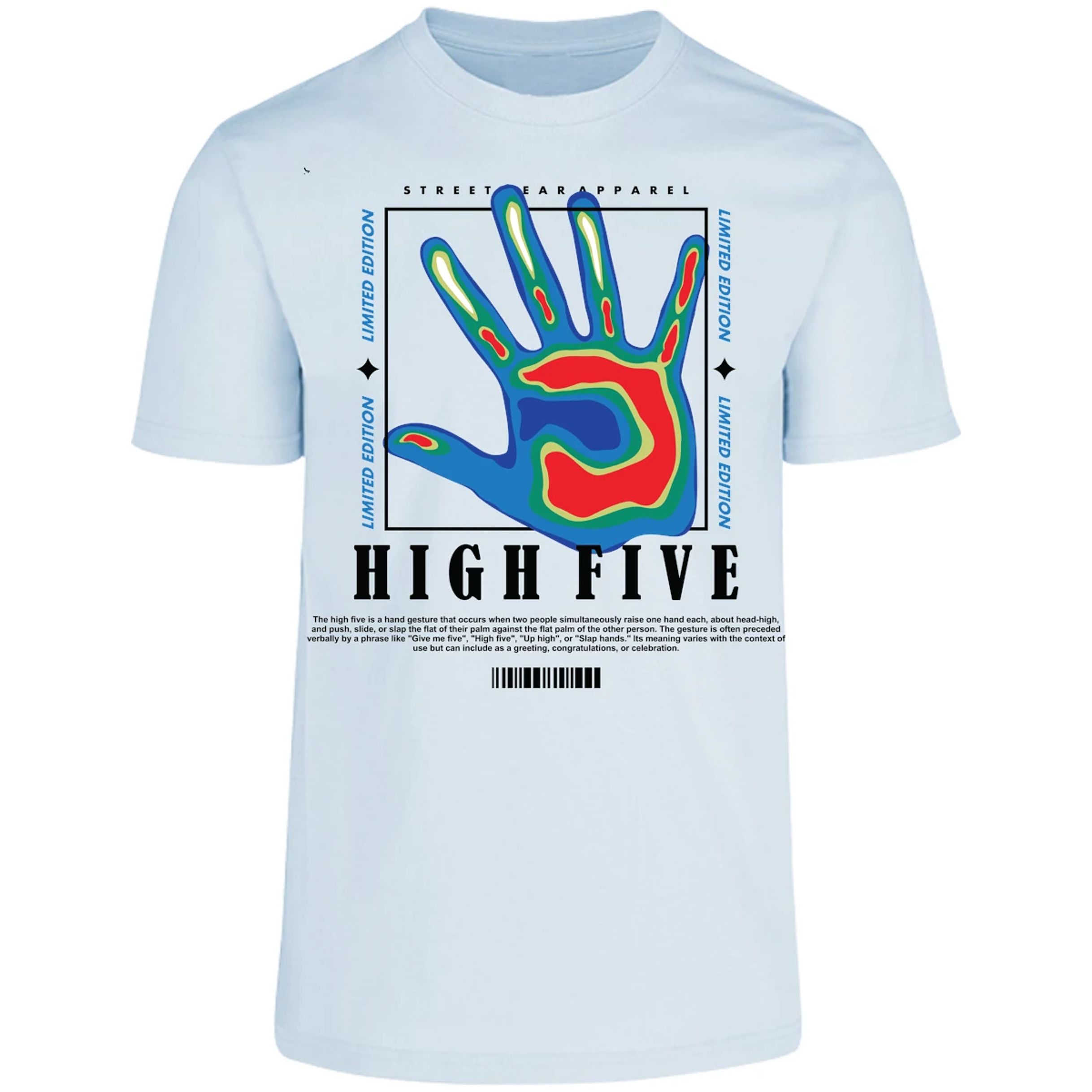 Playera Urbano Style High Five 144 para Adulto 14