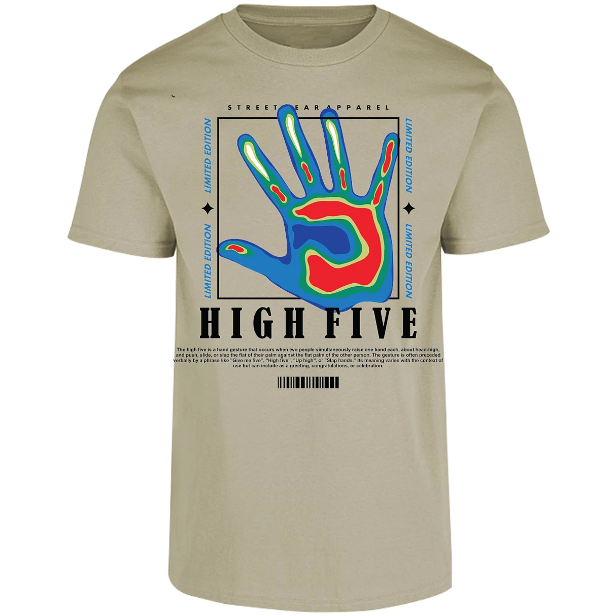 Playera Urbano Style High Five 144 para Adulto 17