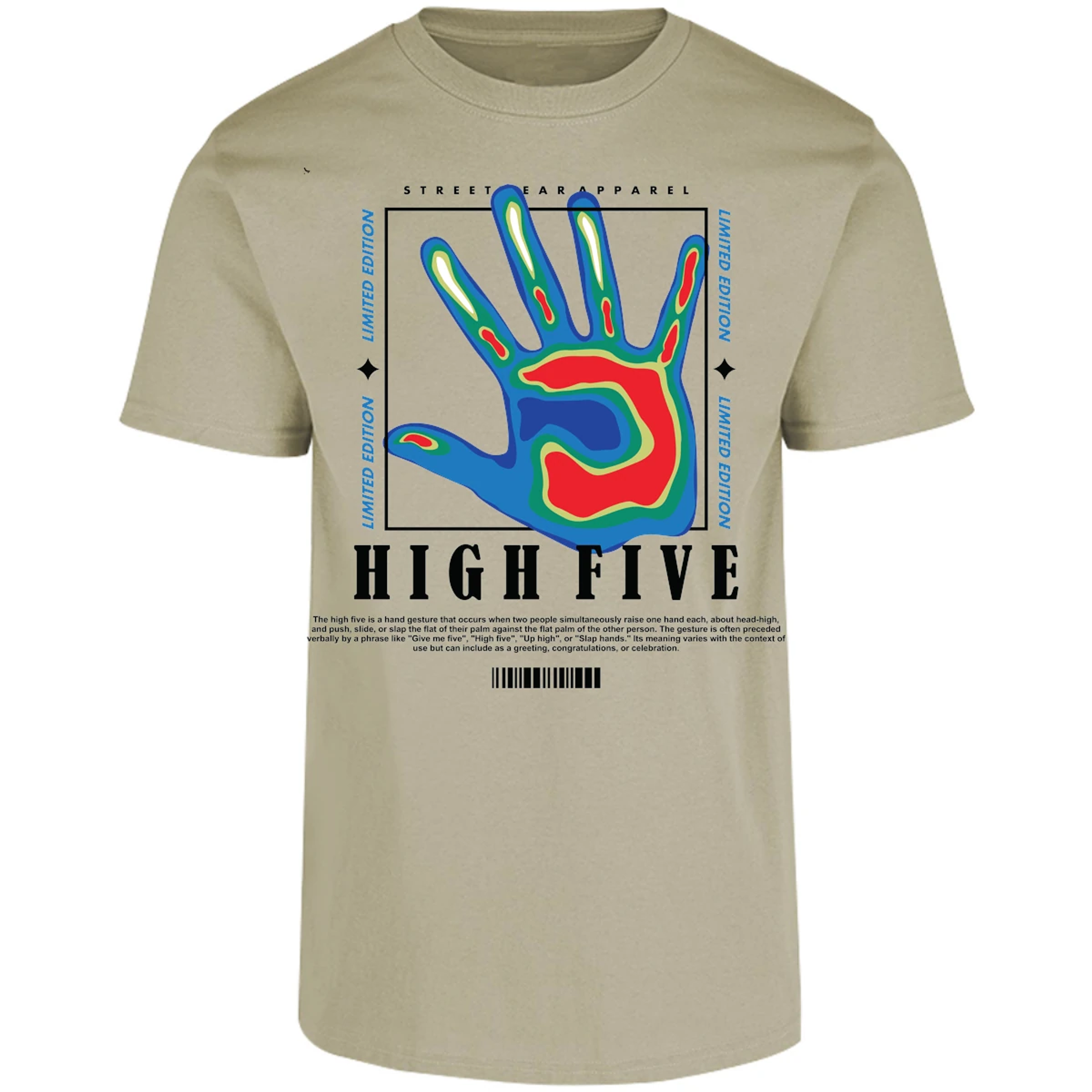 Playera Urbano Style High Five 144 para Adulto 17