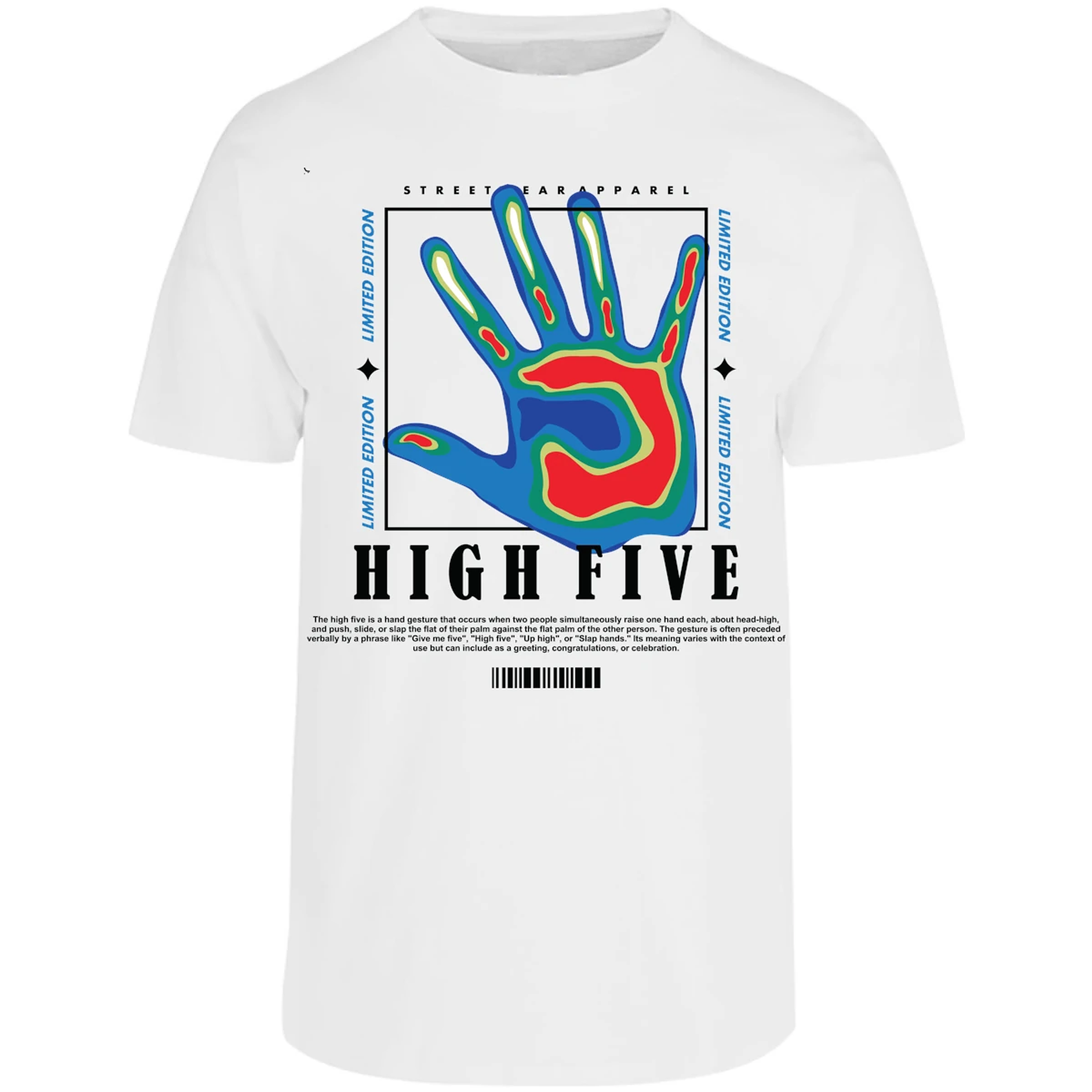 Playera Urbano Style High Five 144 para Adulto 18