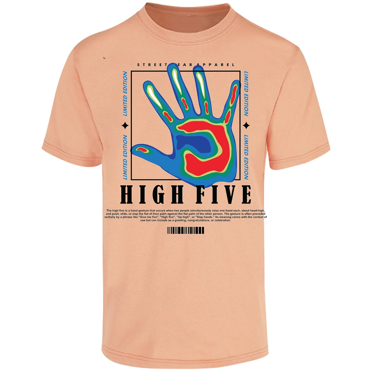 Playera Urbano Style High Five 144 para Adulto 1