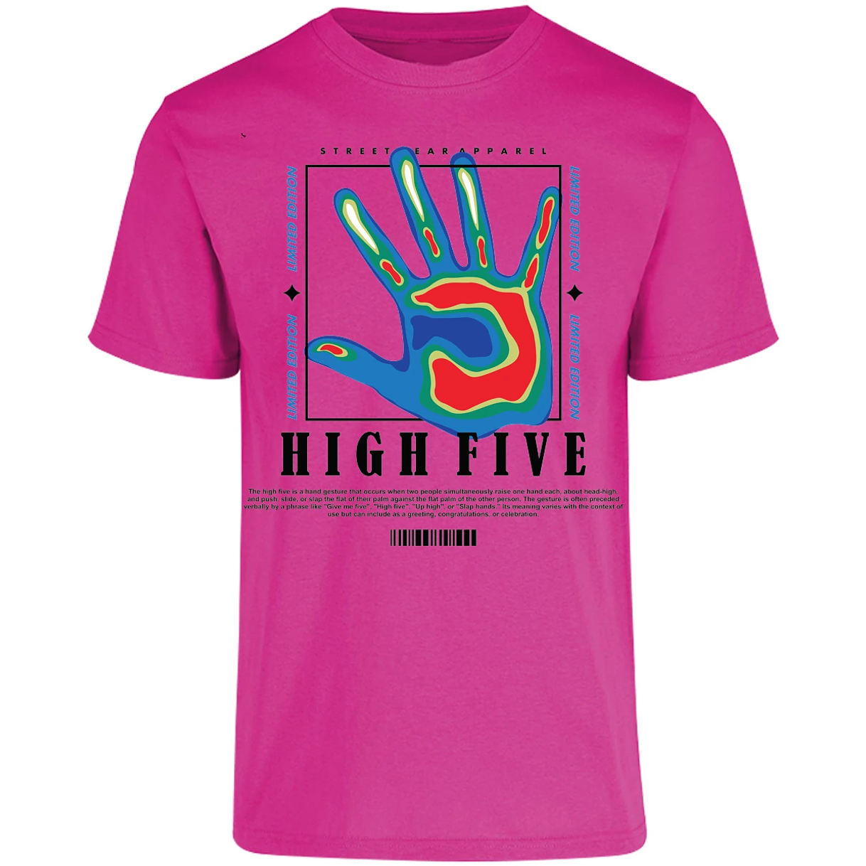 Playera Urbano Style High Five 144 para Adulto 24